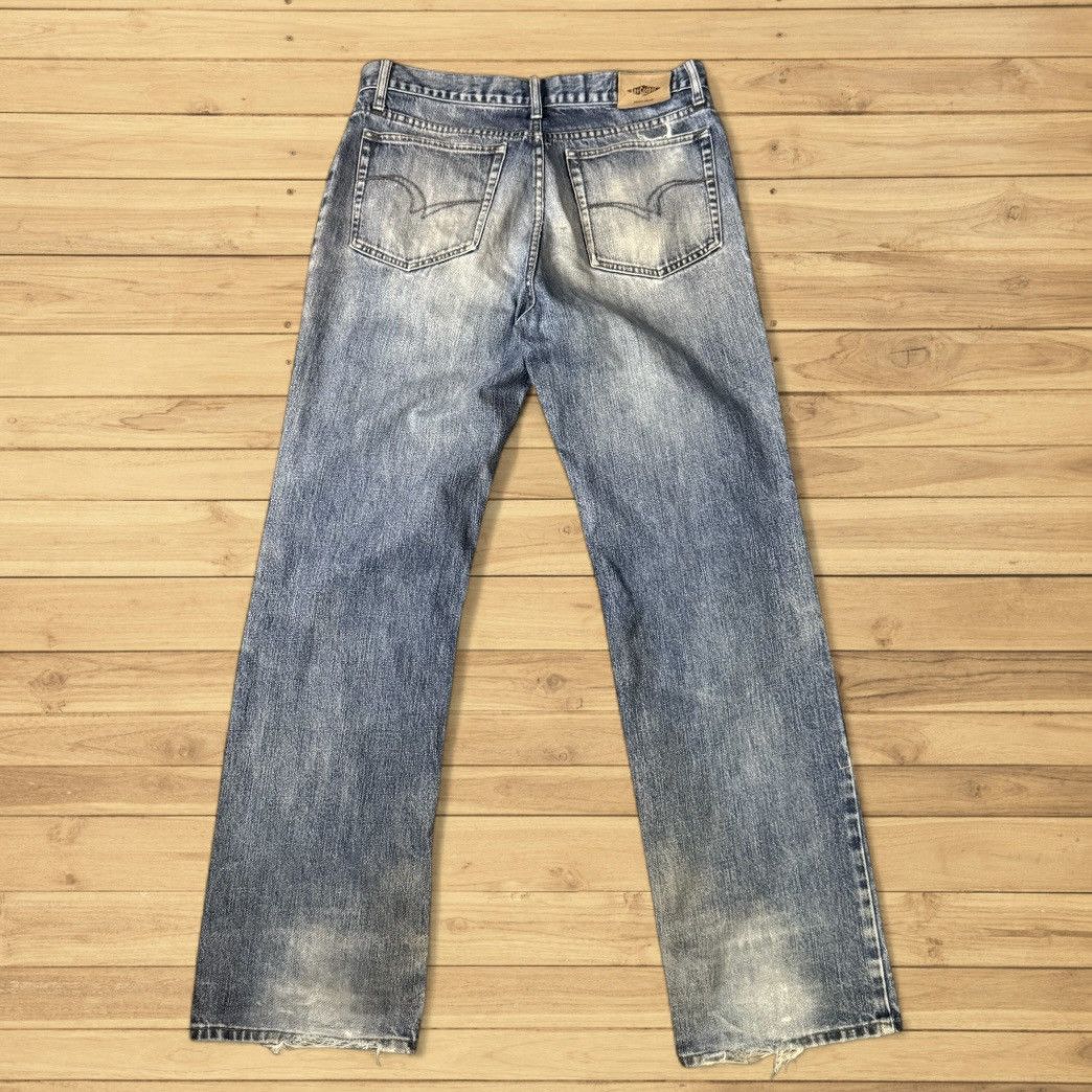 Seditionaries 1988 Casual Urban Lee Cooper Distressed WideLeg Denim Size US 36 / EU 52 - 2 Thumbnail