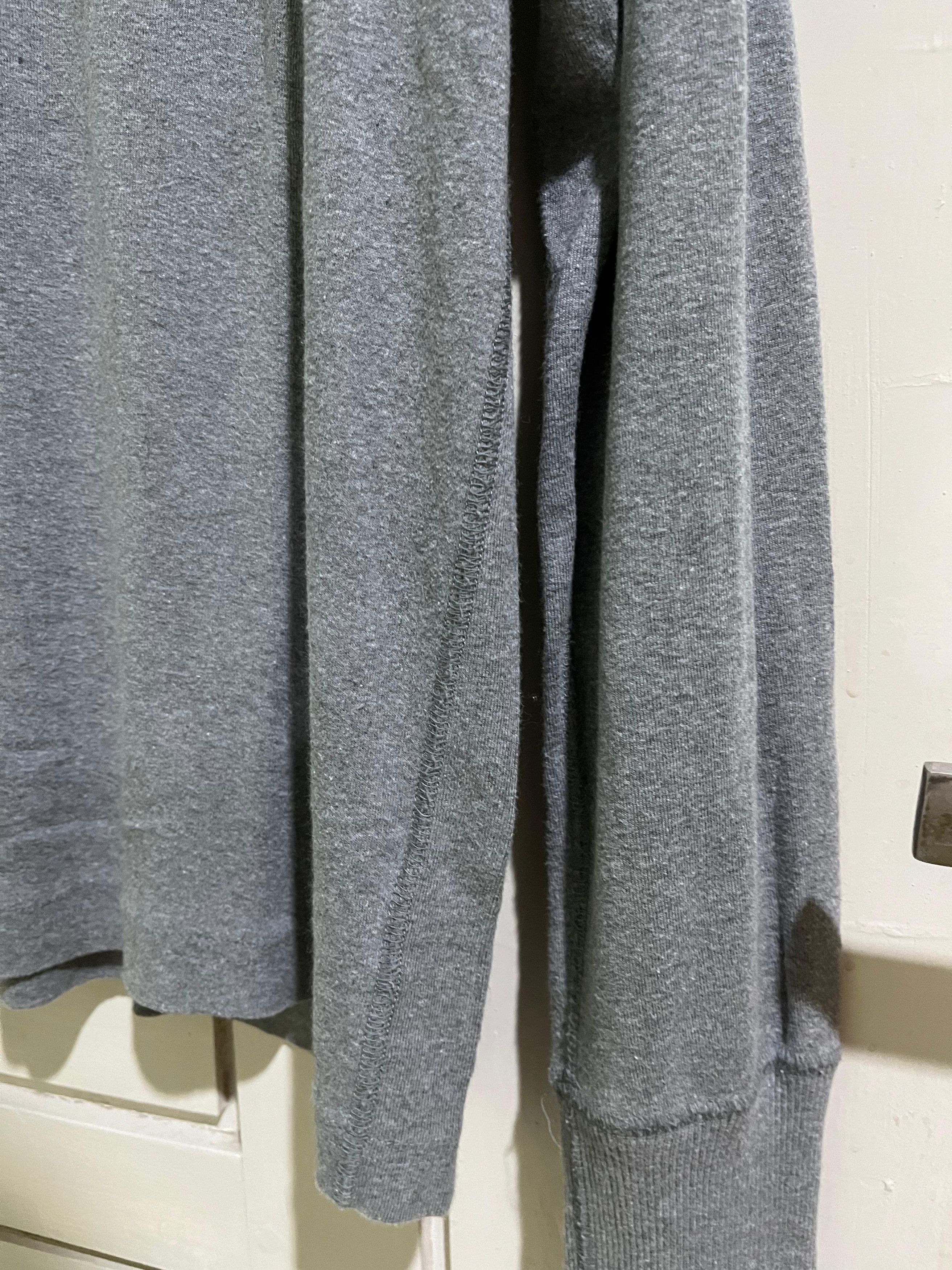 Yohji Yamamoto vintage ys for men grey longsleeve tee Size US S / EU 44-46 / 1 - 4 Thumbnail