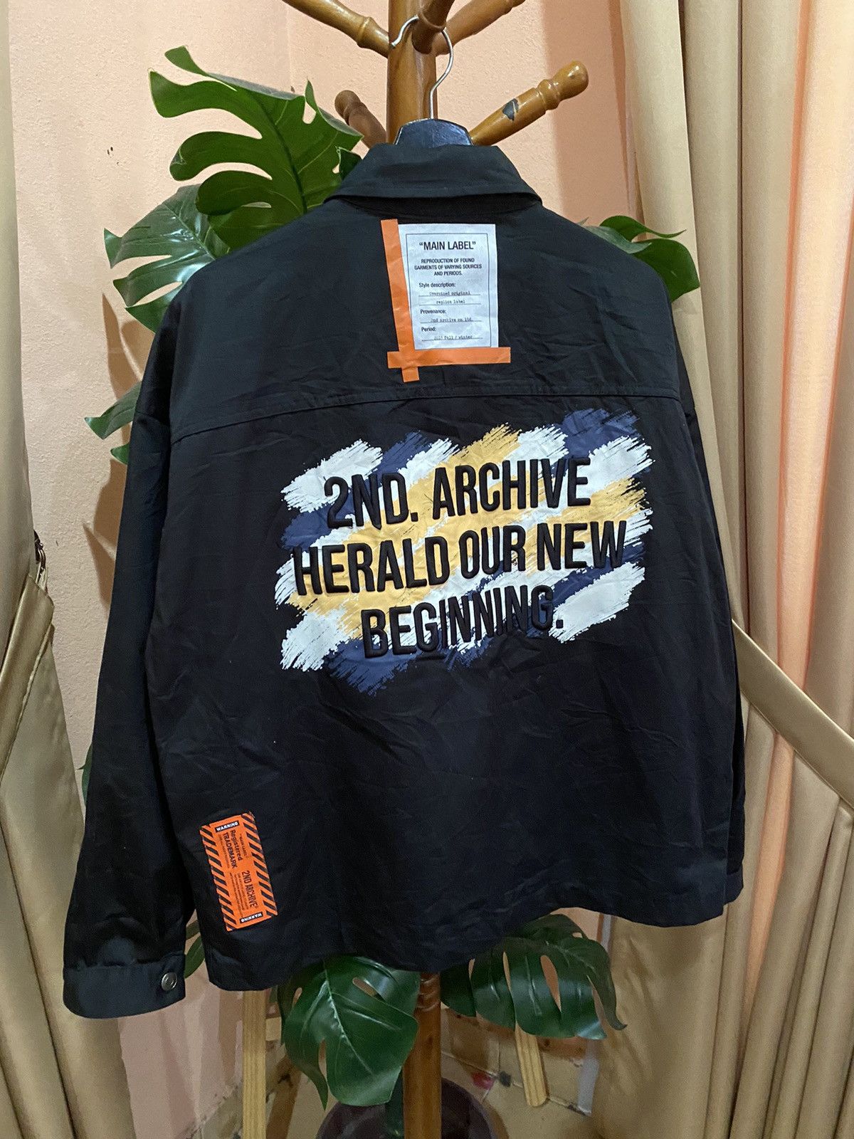 Japanese Brand 2nd Archive Black Utility Jacket – Contemporary Streetwear Size US L / EU 52-54 / 3 - 10 Thumbnail