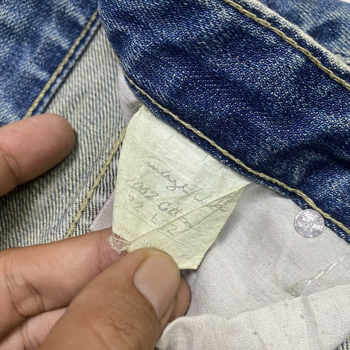 Japanese Brand 151E Distressed painting baggy pant Size US 33 - 13 Thumbnail