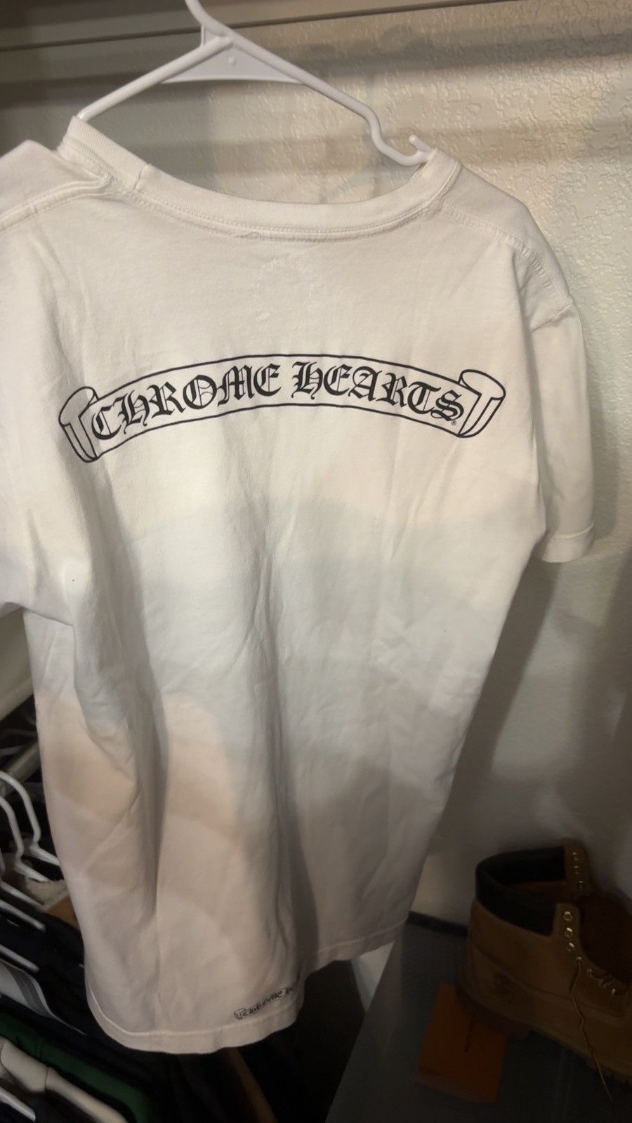 Chrome Hearts Chrome Hearts Scroll Pocket T-Shirt | Grailed
