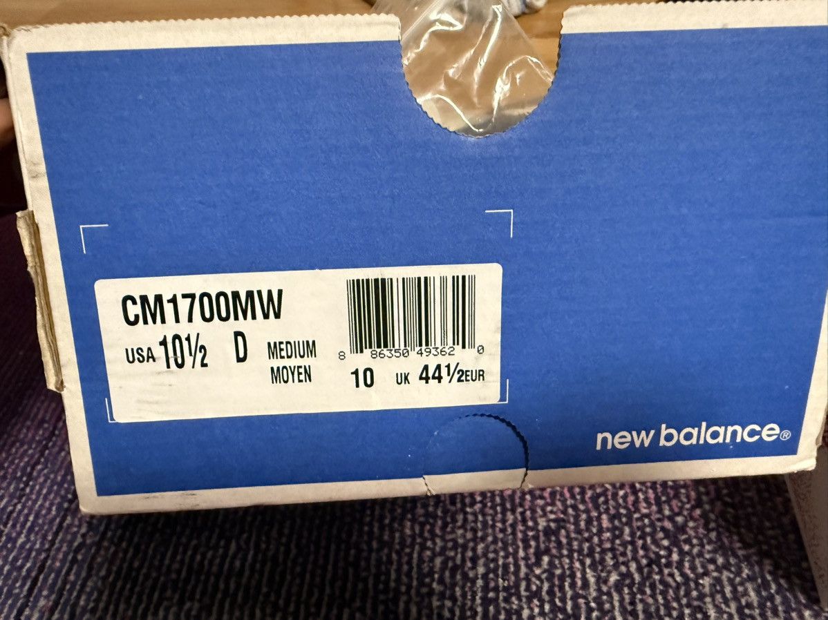 New Balance WHIZ LIMITED x mita sneakers x New Balance CM1700 Size US 10.5 / EU 43-44 - 1 Thumbnail