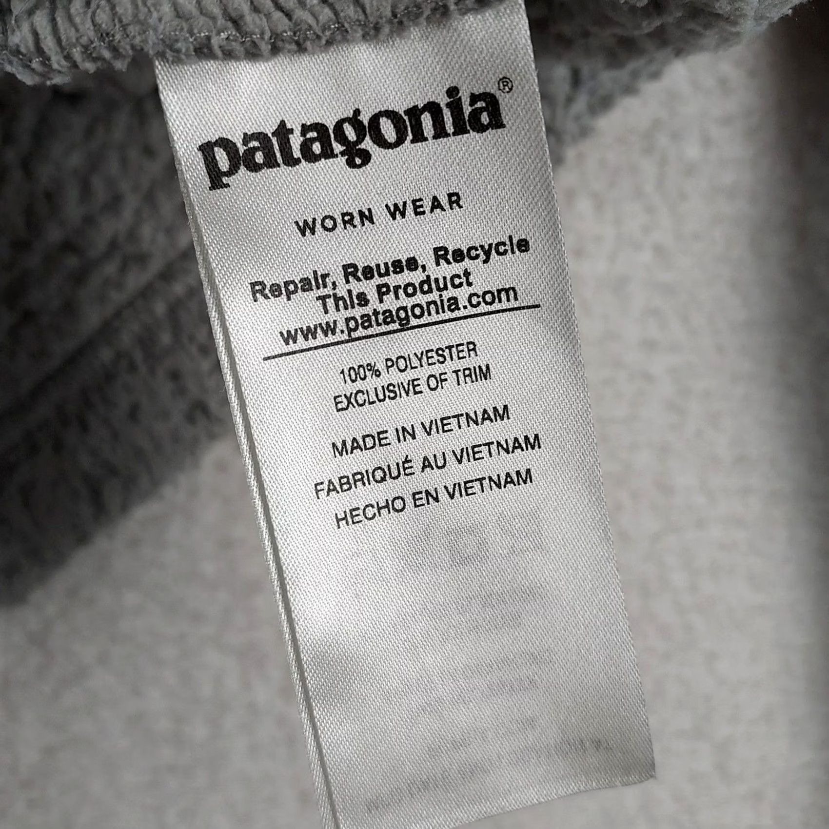 Patagonia Patagonia Sweatshirt Pullover 1/4 Zip Fleece Gray Women’s Small Jacket Size S / US 4 / IT 40 - 5 Thumbnail