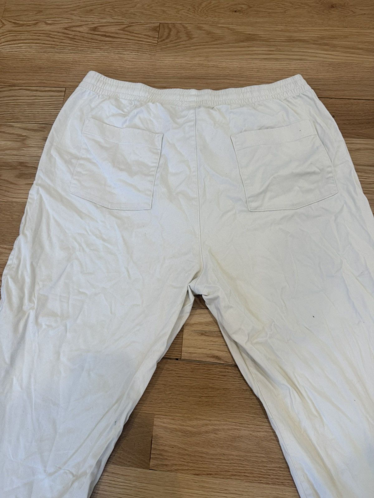 Uniqlo Uniqlo Relaxed Fit Pants – White / Off-White – XL (36–38) Size US 36 / EU 52 - 6 Thumbnail