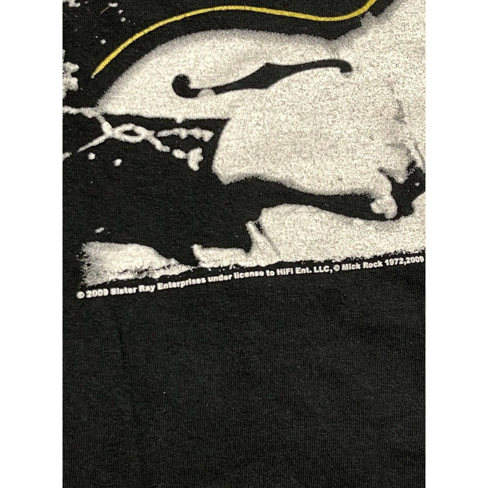 Gildan VINTAGE Lou Reed 70s Band T-Shirt Black Graphic Punk Rock Sz L Unisex Adults Size US L / EU 52-54 / 3 - 3 Thumbnail