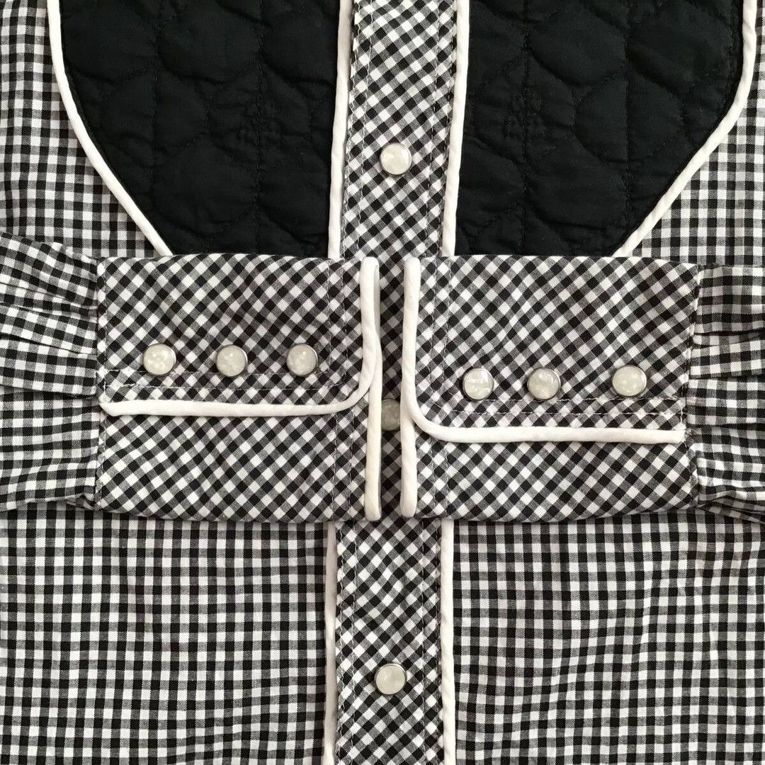 Bape 🔥Vintage BAPE Western gingham check shirt a bathing ape NIGO Size US XS / EU 42 / 0 - 4 Thumbnail