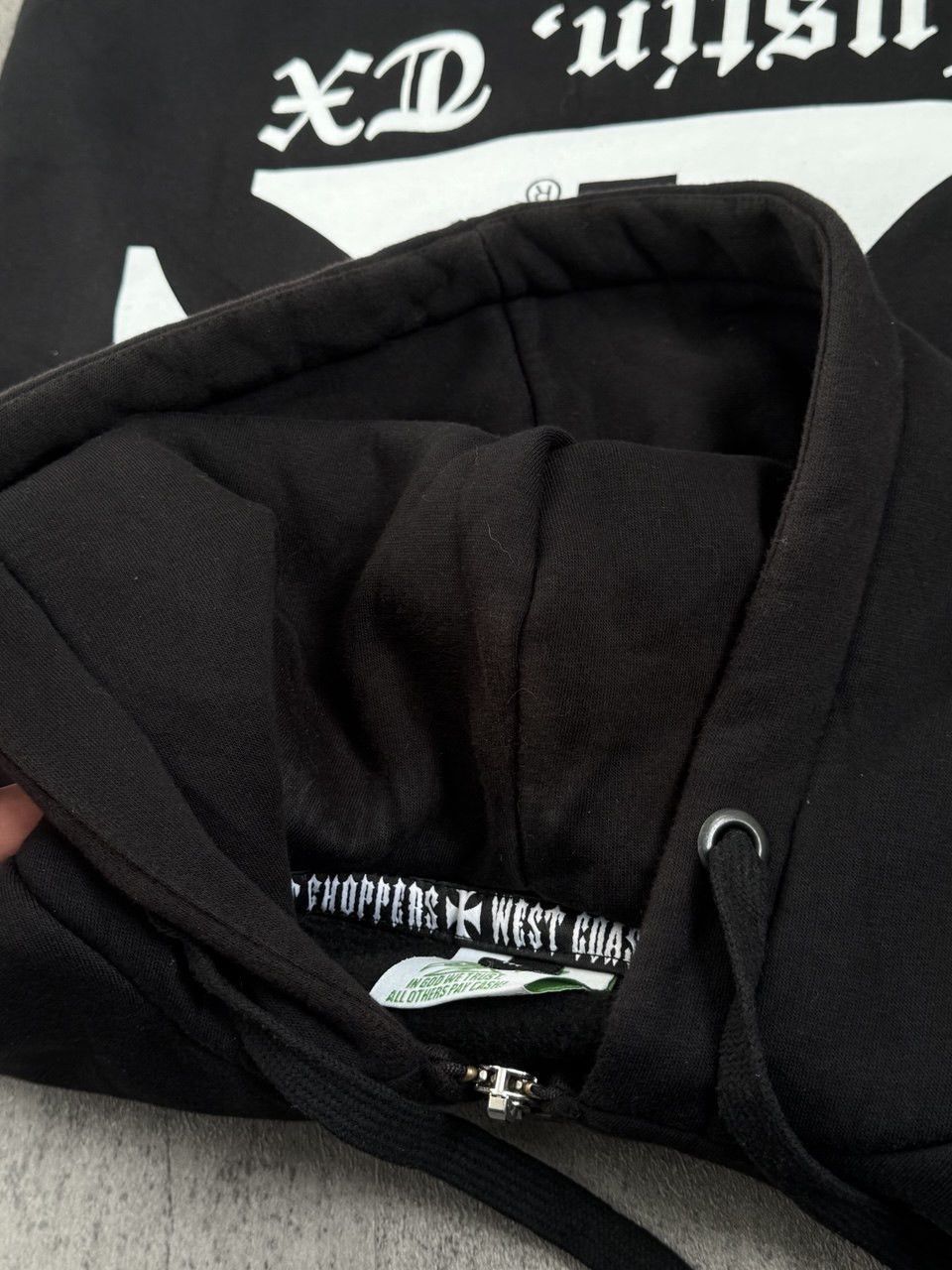 West Coast Choppers 90’S Rare West Coast Choppers Hoodie OG Print Crazy Y2k Size US M / EU 48-50 / 2 - 13 Thumbnail