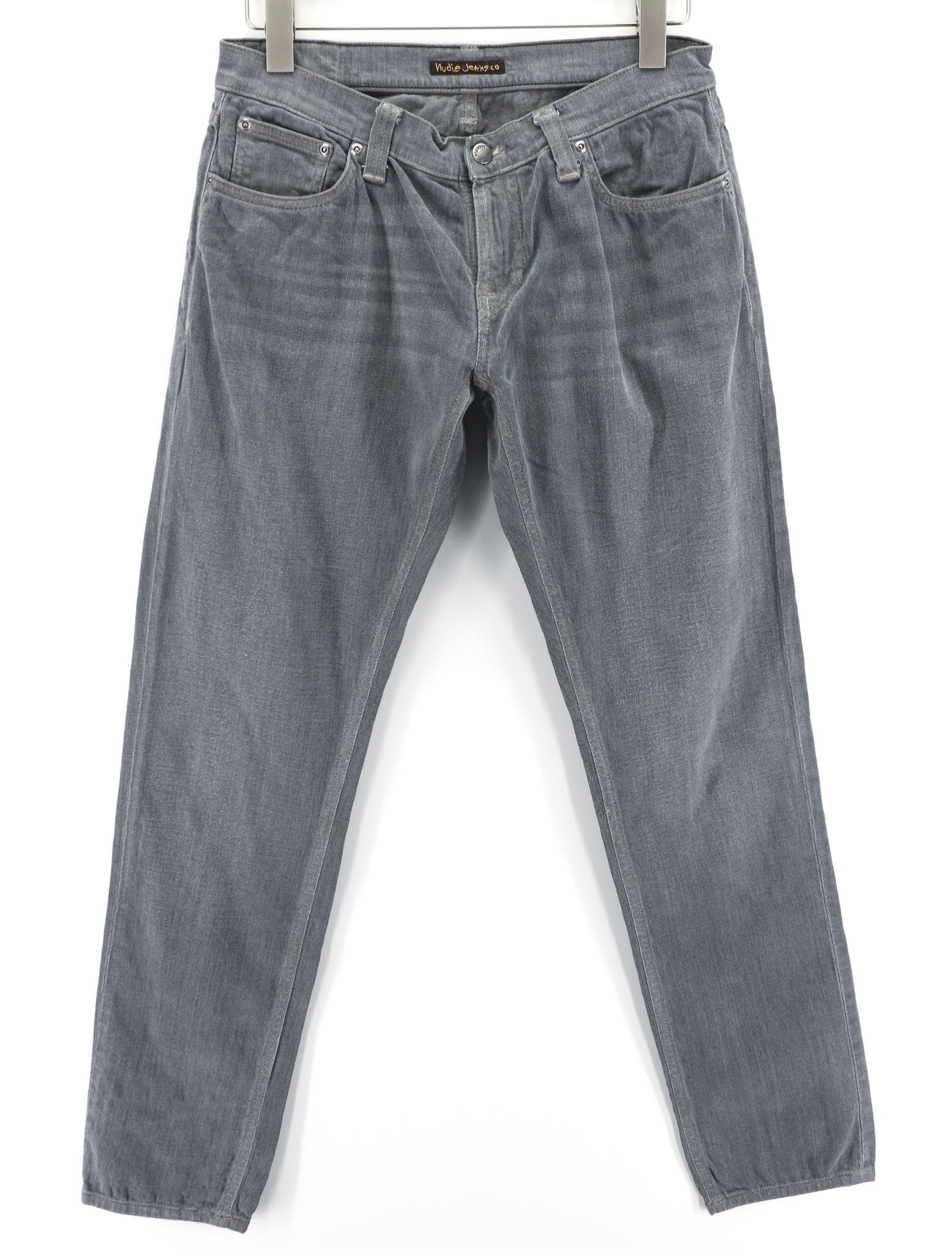 TIGHT LONG JOHN W30/L32 Organic Charcoal Slim Logo 80675