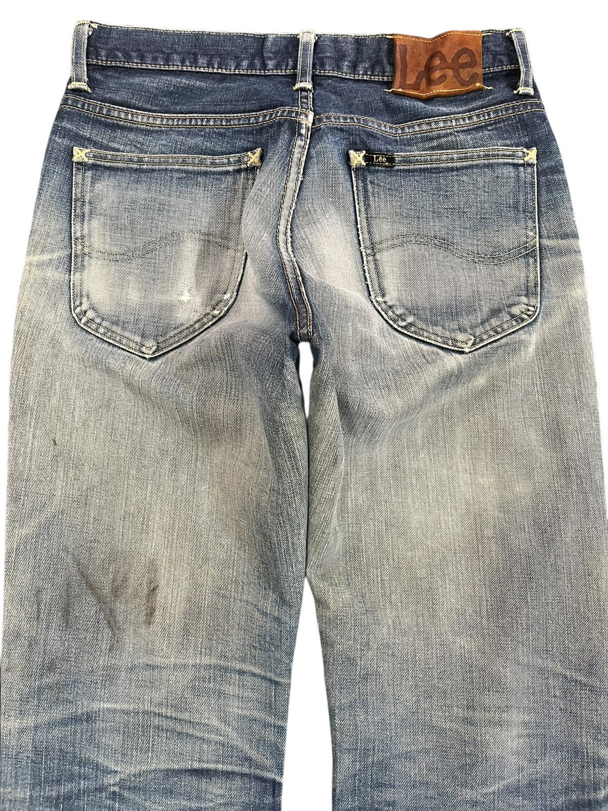 Lee Vintage Lee Riders Faded Clawmark Distressed Denim Size US 30 / EU 46 - 7 Thumbnail