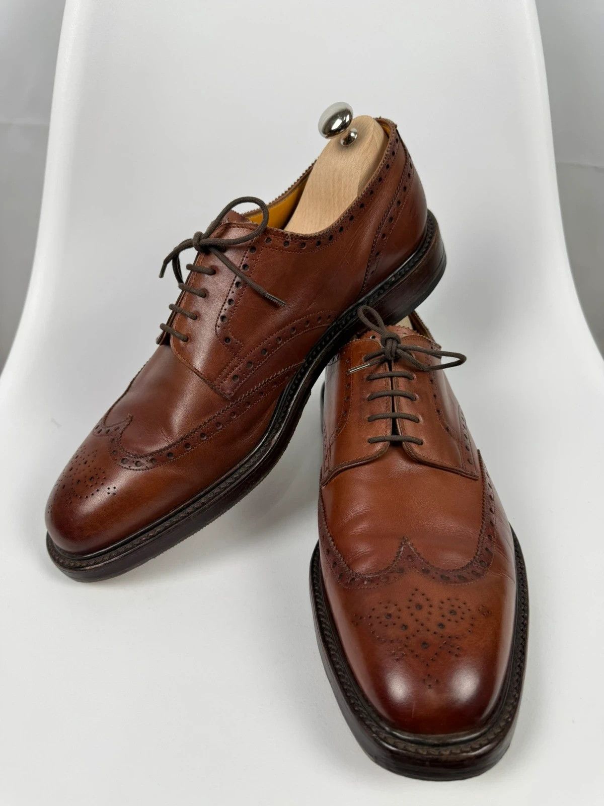 Grenson Grenson England Genuine Leather Brogues size 10 Size US 11 / EU 44 - 6 Thumbnail