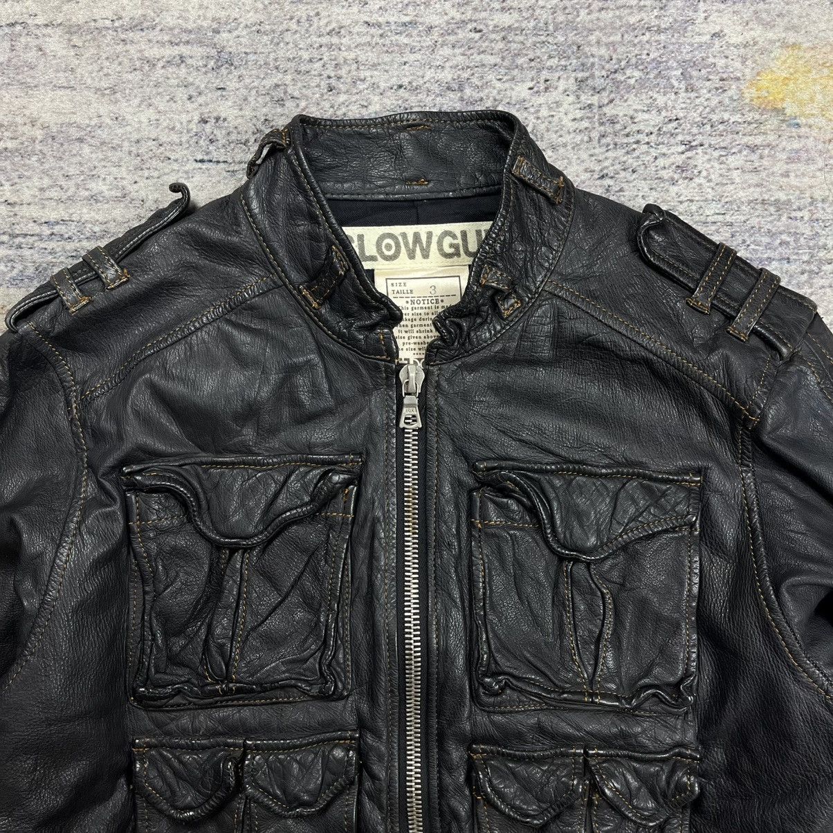 Isamu Katayama Backlash Slow Gun multi pocket cargo deerskin leather jacket Size US M / EU 48-50 / 2 - 7 Thumbnail