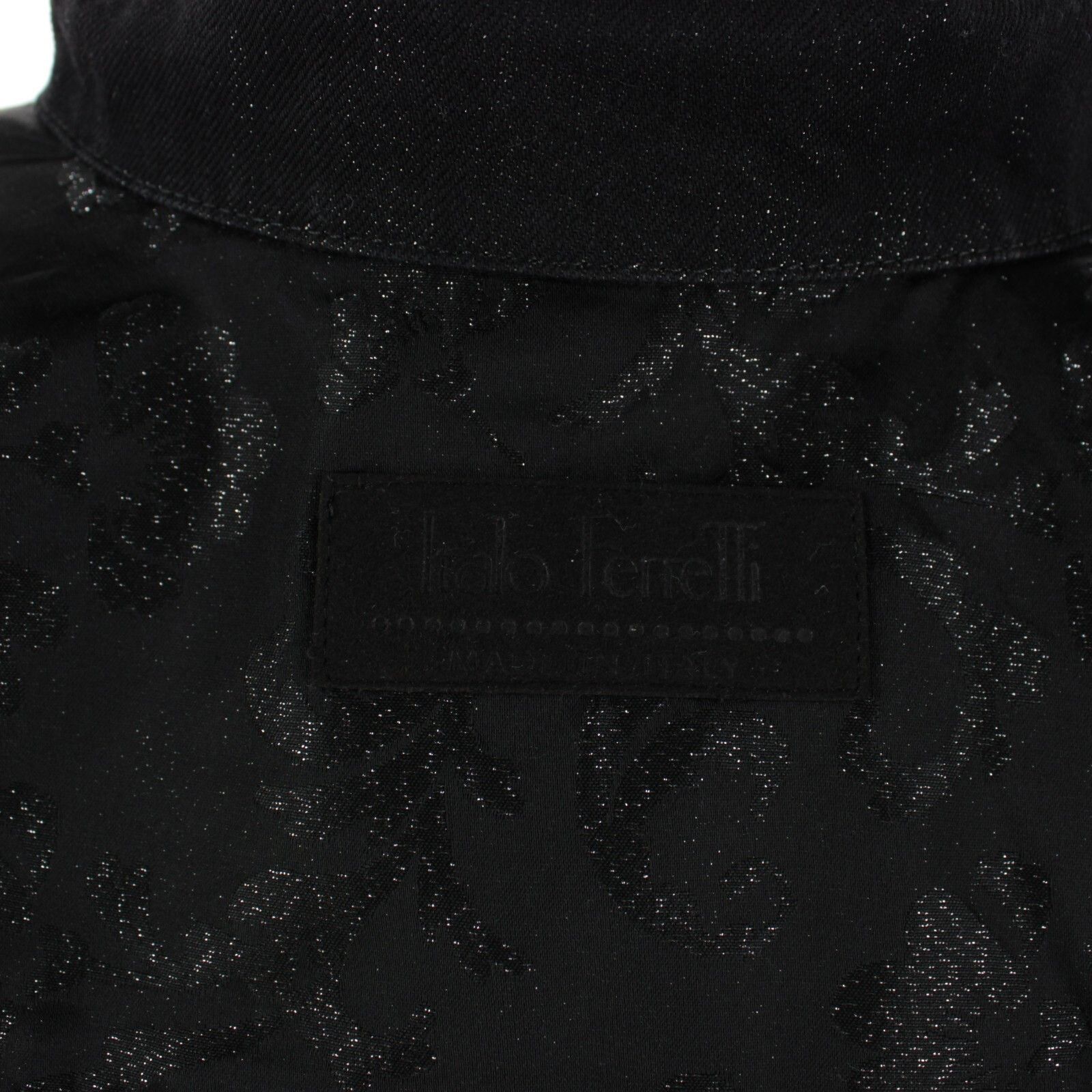 Other Italo Ferretti Jacket Size L US In Black Cotton Blend Size US L / EU 52-54 / 3 - 8 Thumbnail
