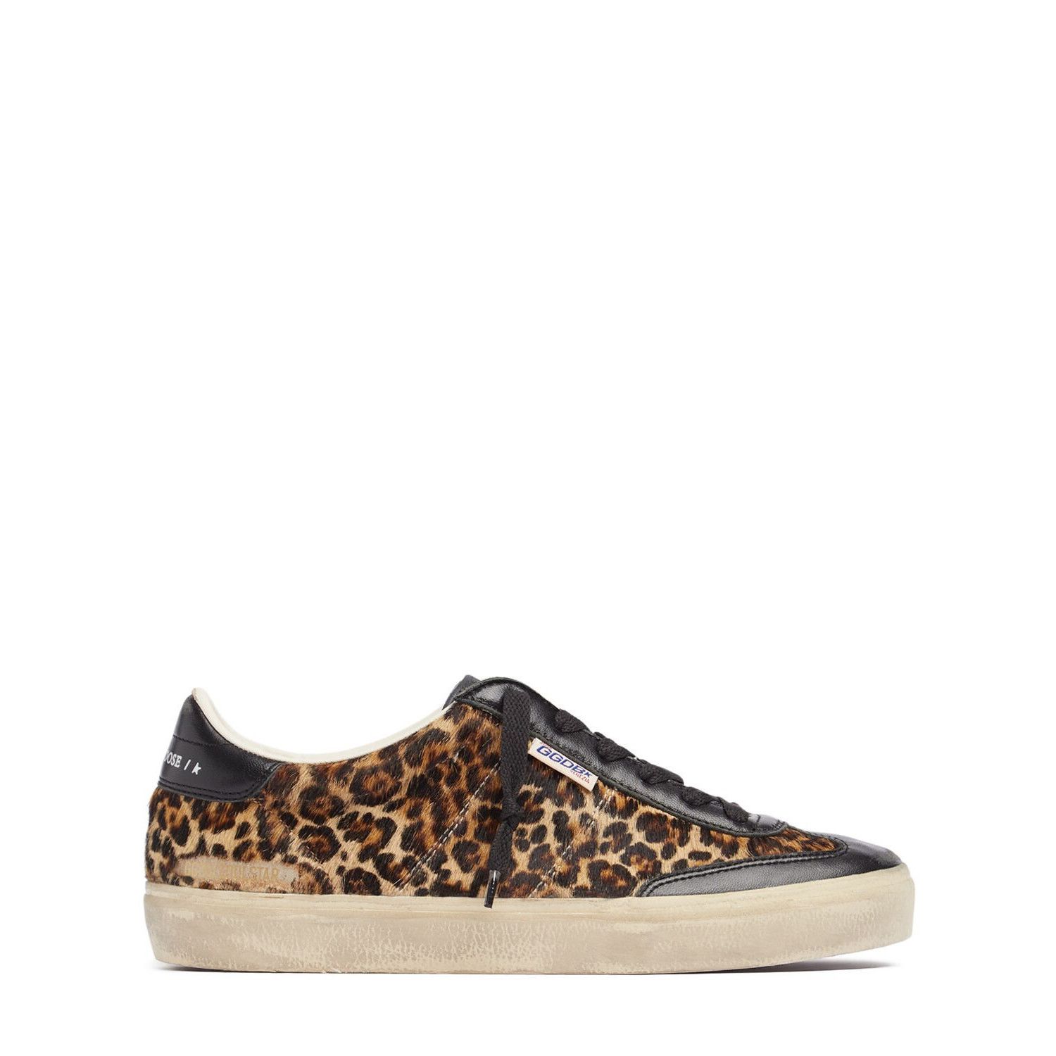 GOLDEN GOOSE Soul Star Women's Brown/Black Sneakers New & Au