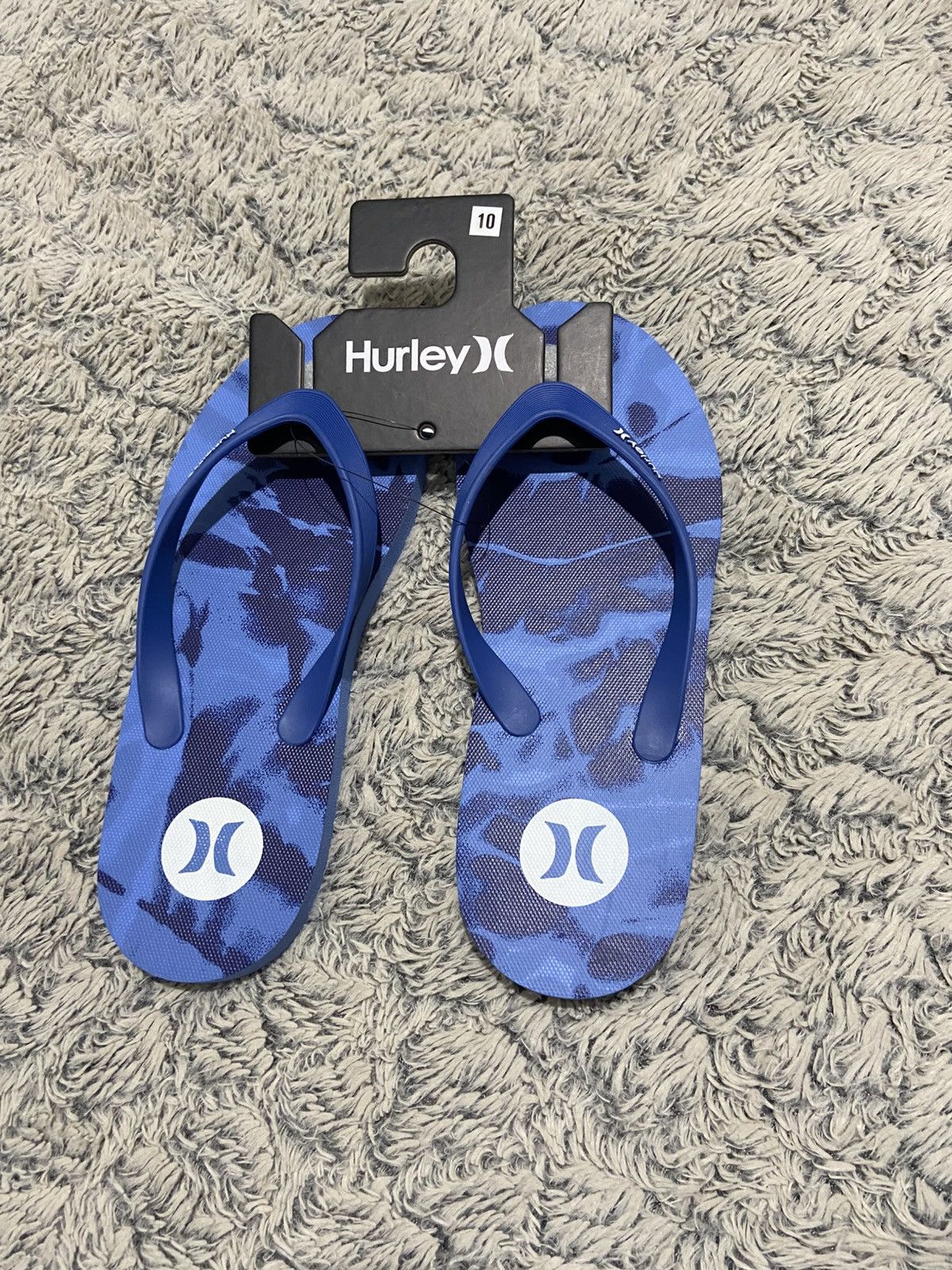 Hurley × Vintage Hurley Slides Blue Colour Size 45 Size US 11 / EU 44 - 2 Thumbnail
