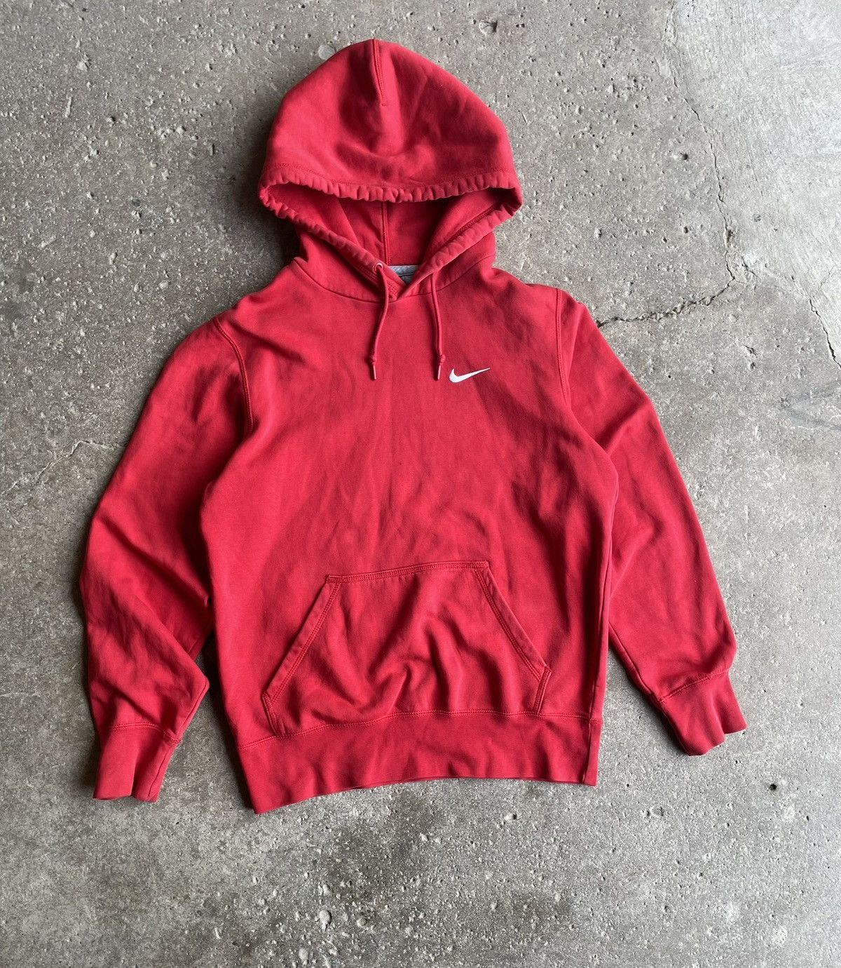 Nike Red Nike hoodie-Size Small Size US S / EU 44-46 / 1 - 1 Thumbnail