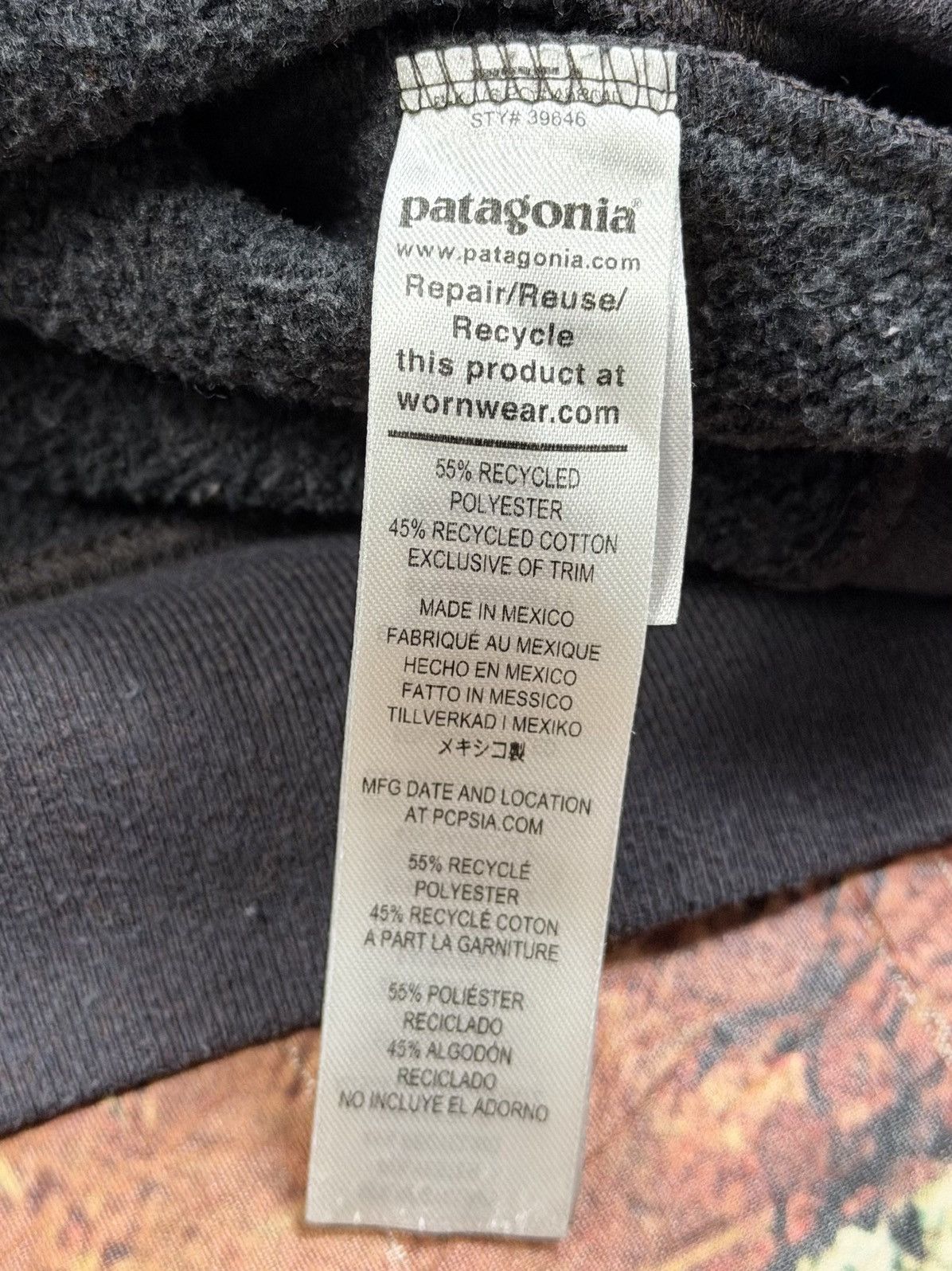 Patagonia Patagonia Sweatshirt Ridge Rise Stripe Uprisal Crew Retro Size M / US 6-8 / IT 42-44 - 9 Thumbnail