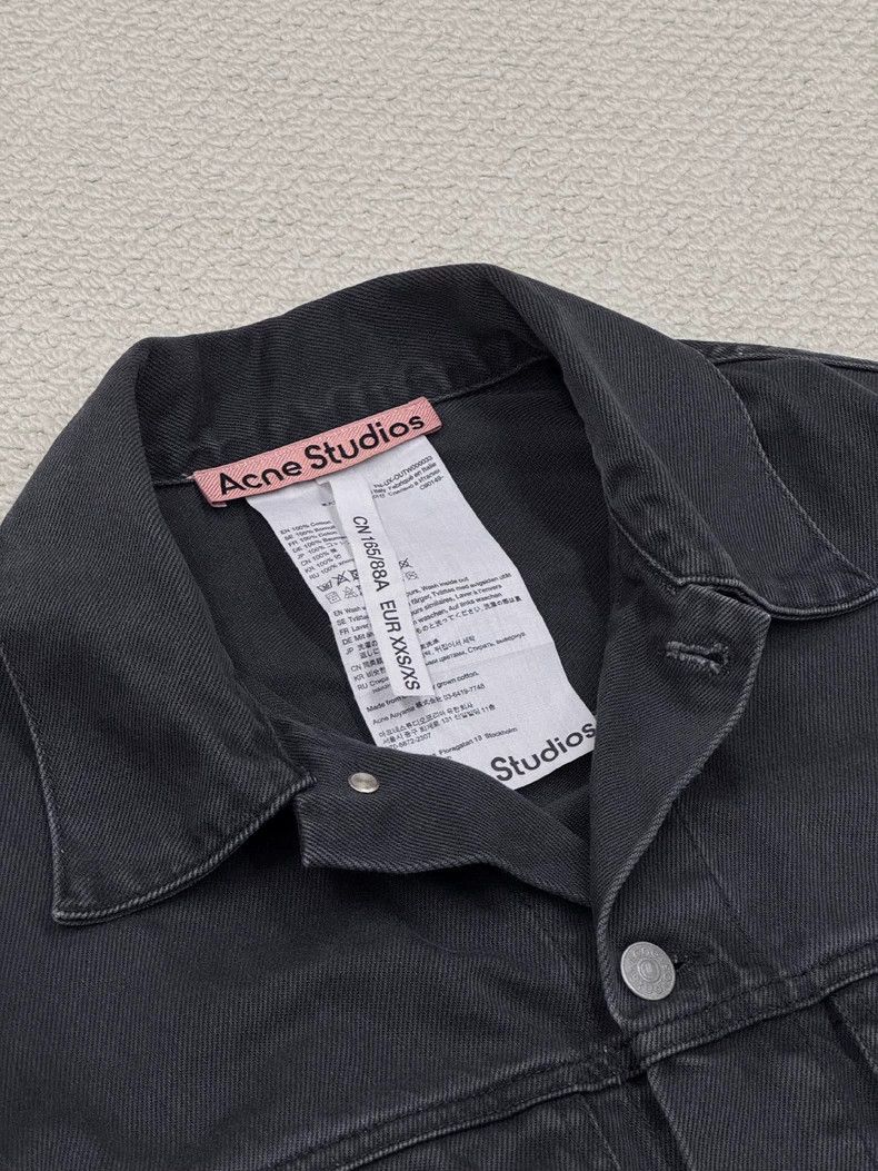 Acne Studios Acne studios Black denim jacket 2502-Nextarrow Size US XS / EU 42 / 0 - 2 Thumbnail