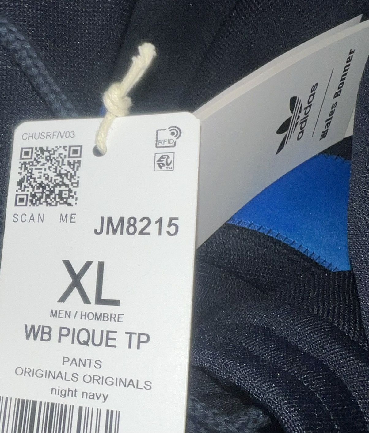 Adidas × Wales Bonner Adidas x Wales Bonner Piqué Track Pants XL Size US 39 - 10 Thumbnail
