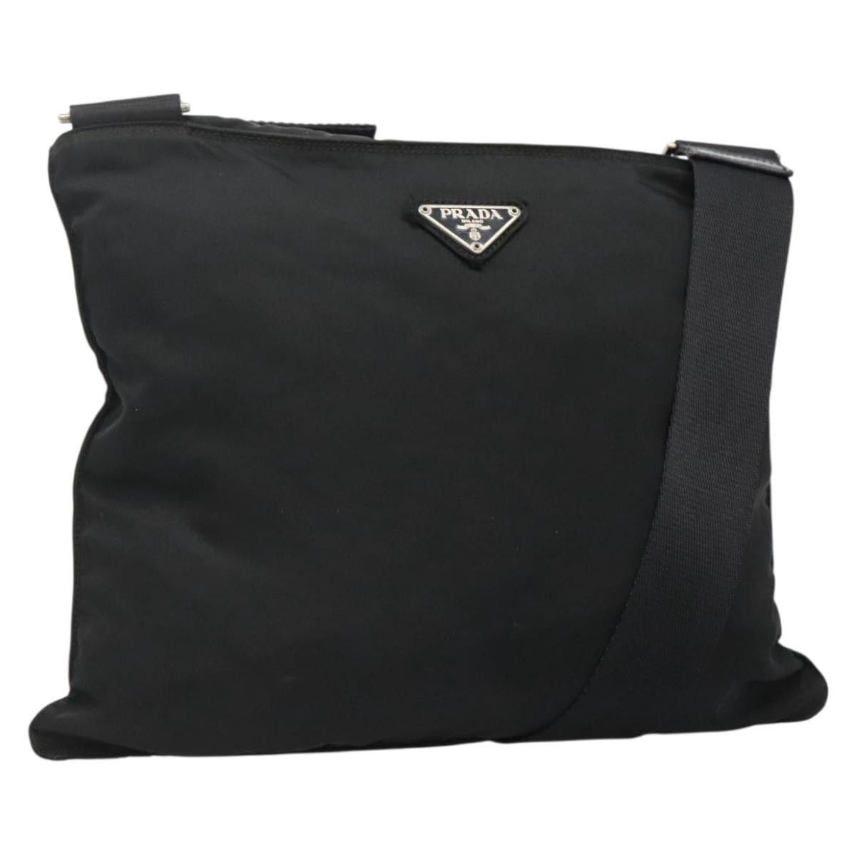 Prada PRADA Shoulder Bag Nylon Black Silver Size ONE SIZE - 1 Thumbnail