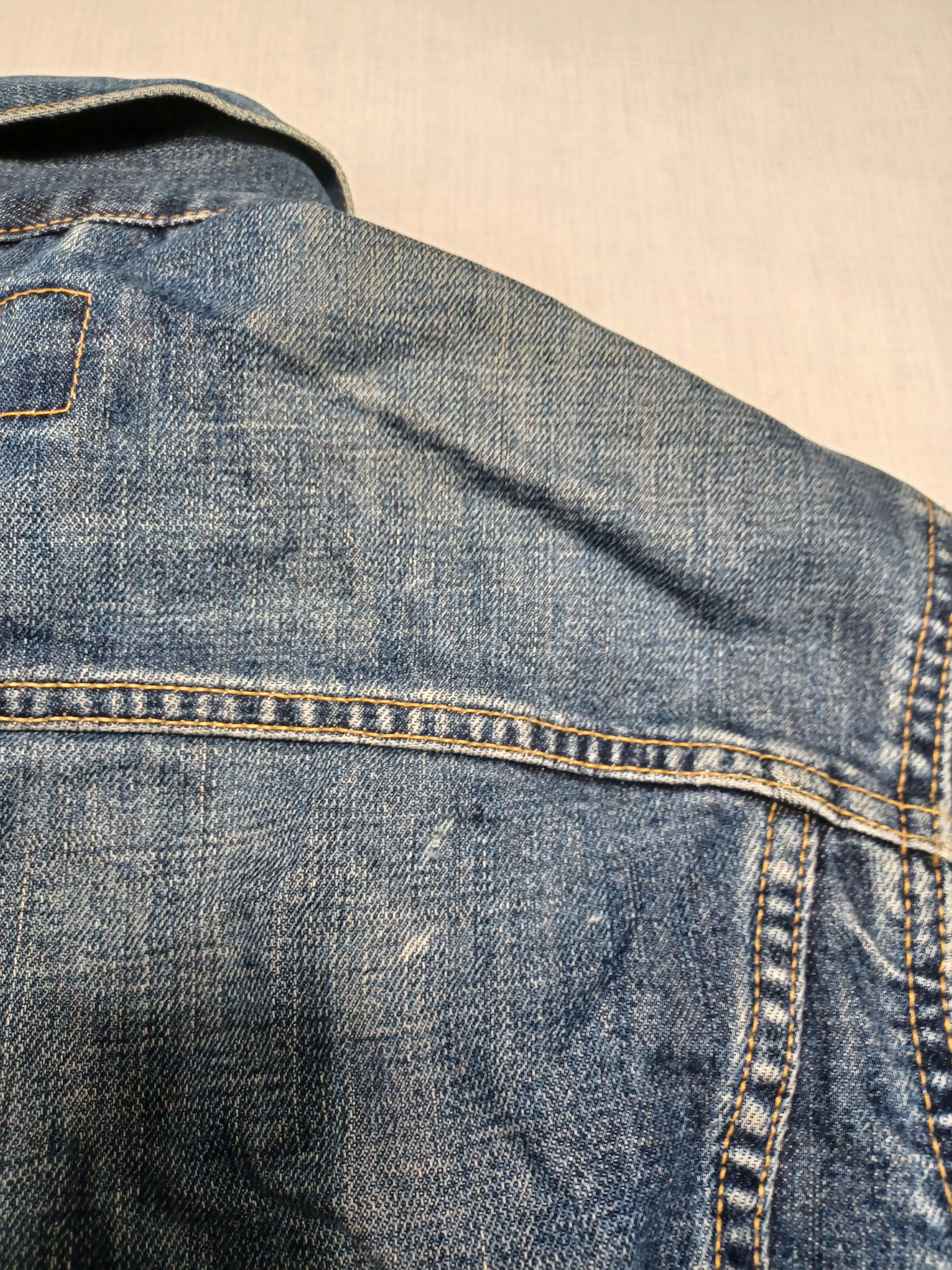 Levi's Vintage Clothing LEVI 90S MADE IN USA VINTAGE DISTRESSED LADY`S DENIM JACKET Size M / US 6-8 / IT 42-44 - 8 Thumbnail