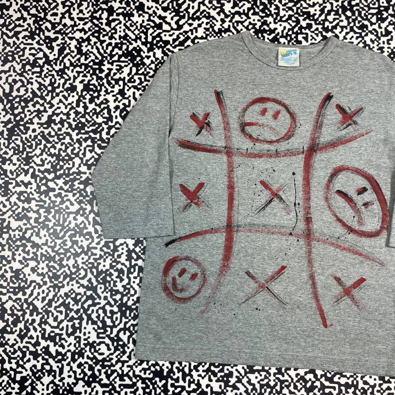 Vintage Vintage Y2K Japanese Art Retro Longsleeve 90s Humor Style Size M / US 6-8 / IT 42-44 - 3 Thumbnail