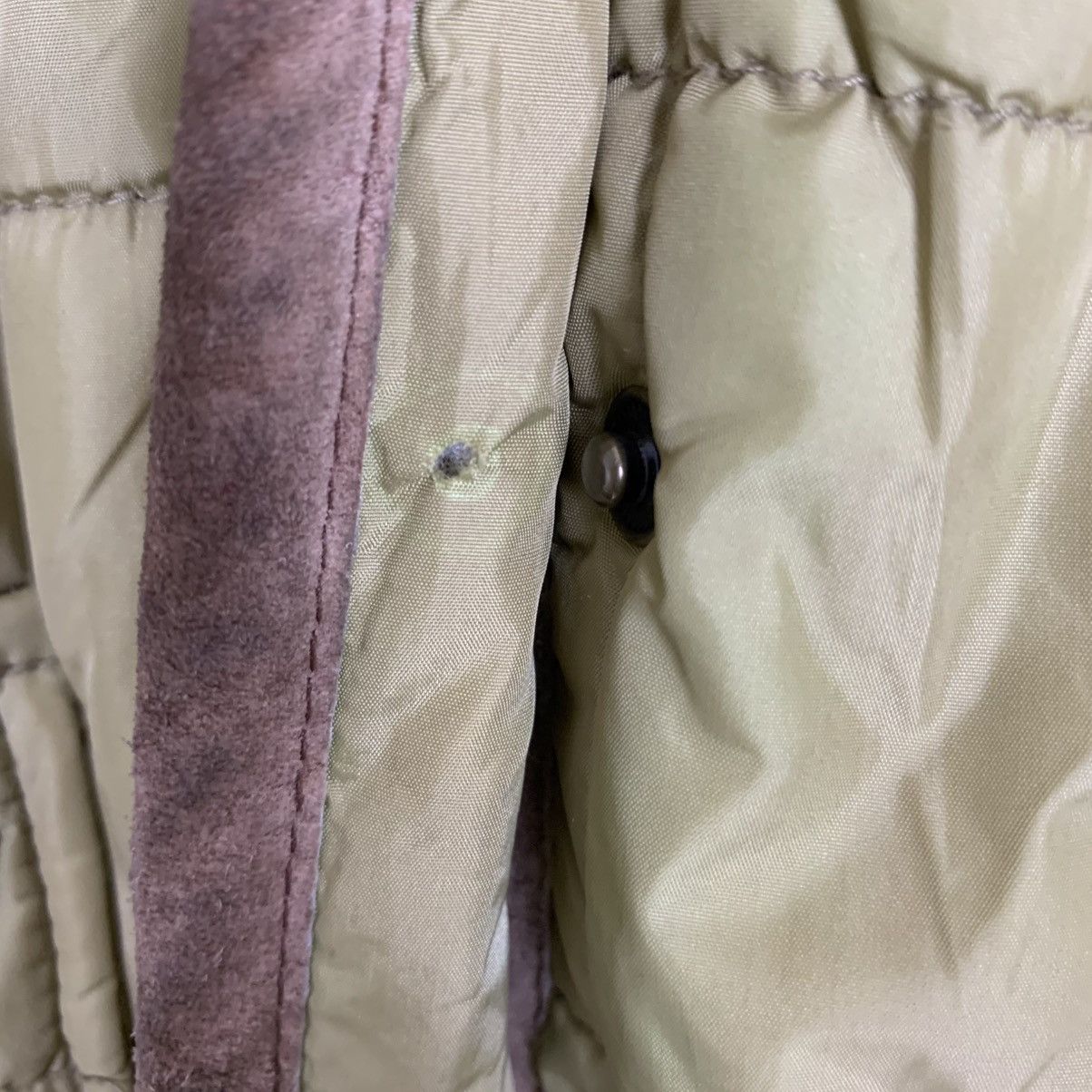 Designer × Ralph Lauren × Vintage Vintage Lauren RL Quilted Nylon Jacket Size M / US 6-8 / IT 42-44 - 14 Thumbnail