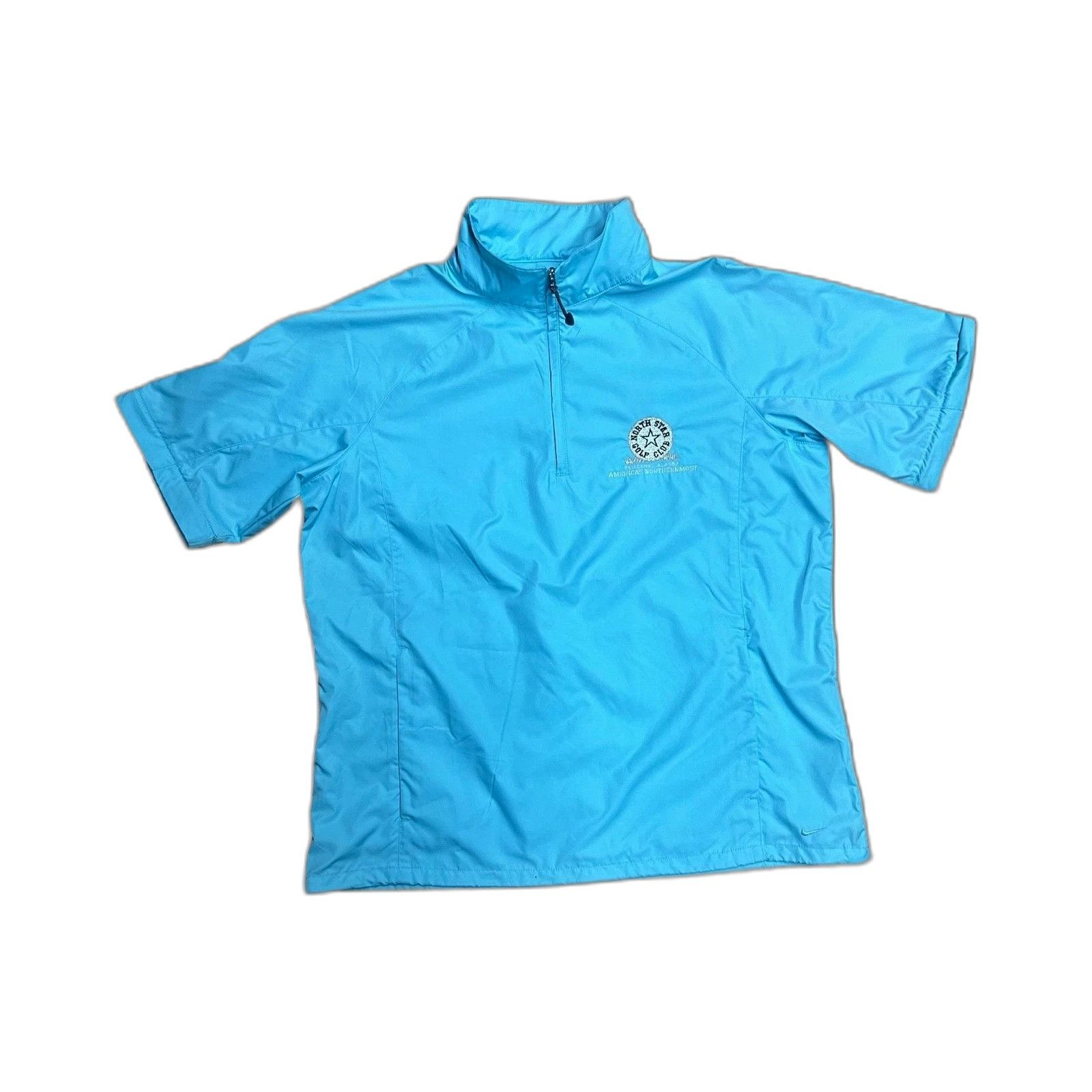 Nike Nike Women's Golf Jacket Windbreaker Shirt Hybrid Teal Size Size US L / EU 52-54 / 3 - 6 Thumbnail