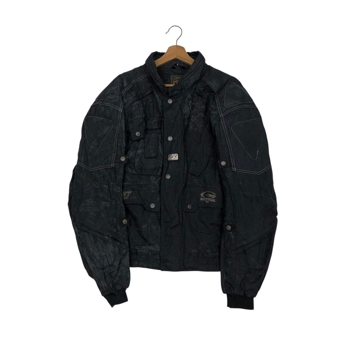Japanese Brand 🔥VINTAGE BOMBER RACING MOTORCYCLE JACKET GW SPORT GOLDWIN Size US M / EU 48-50 / 2 - 3 Thumbnail