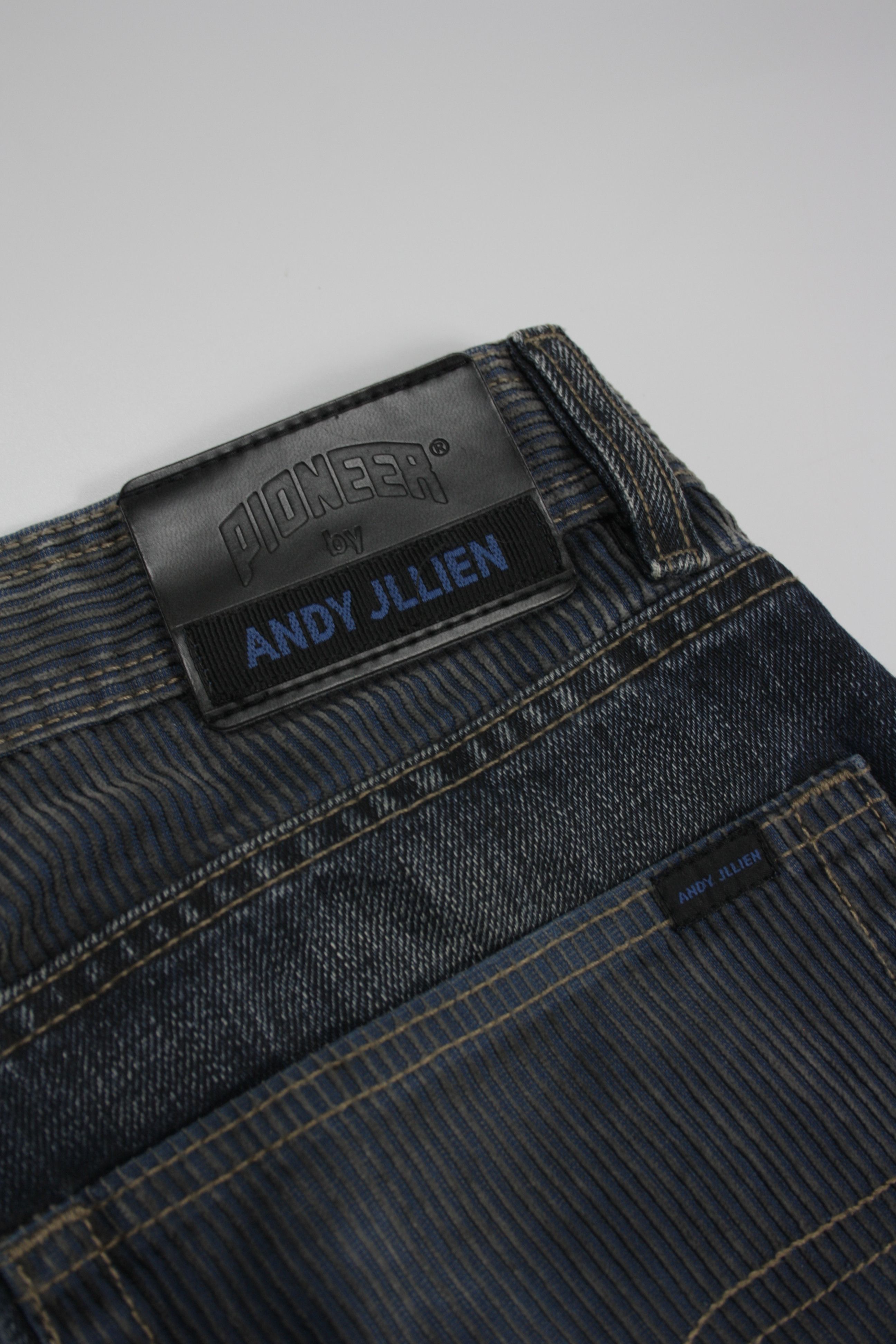 Designer × Vintage Pioneer by Andy Jllien Denim & Corduroy Straight Jeans Size US 30 / EU 46 - 6 Thumbnail