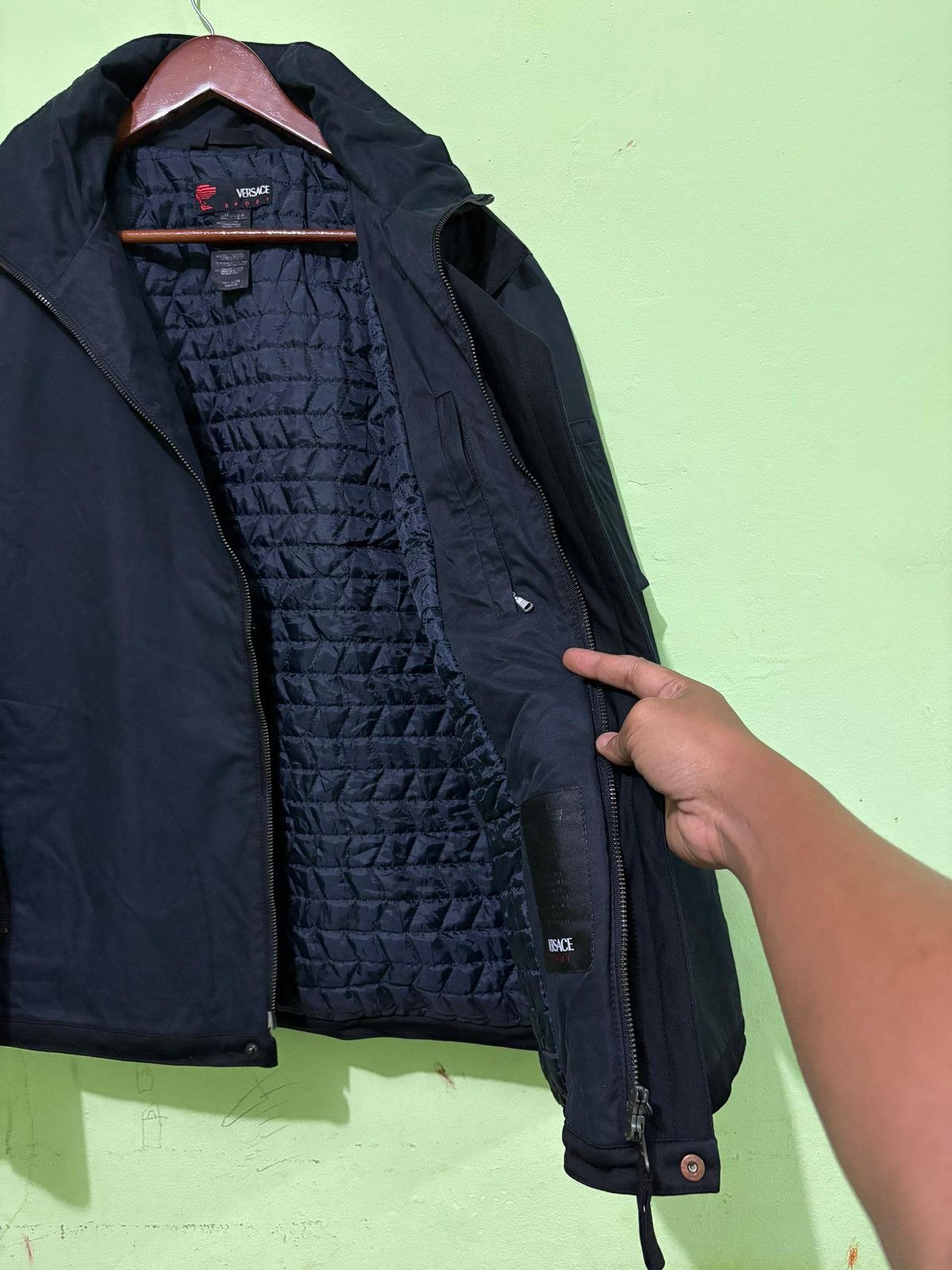 Versace Versace Sport Bomber Jacket Style Design Size US S / EU 44-46 / 1 - 6 Thumbnail