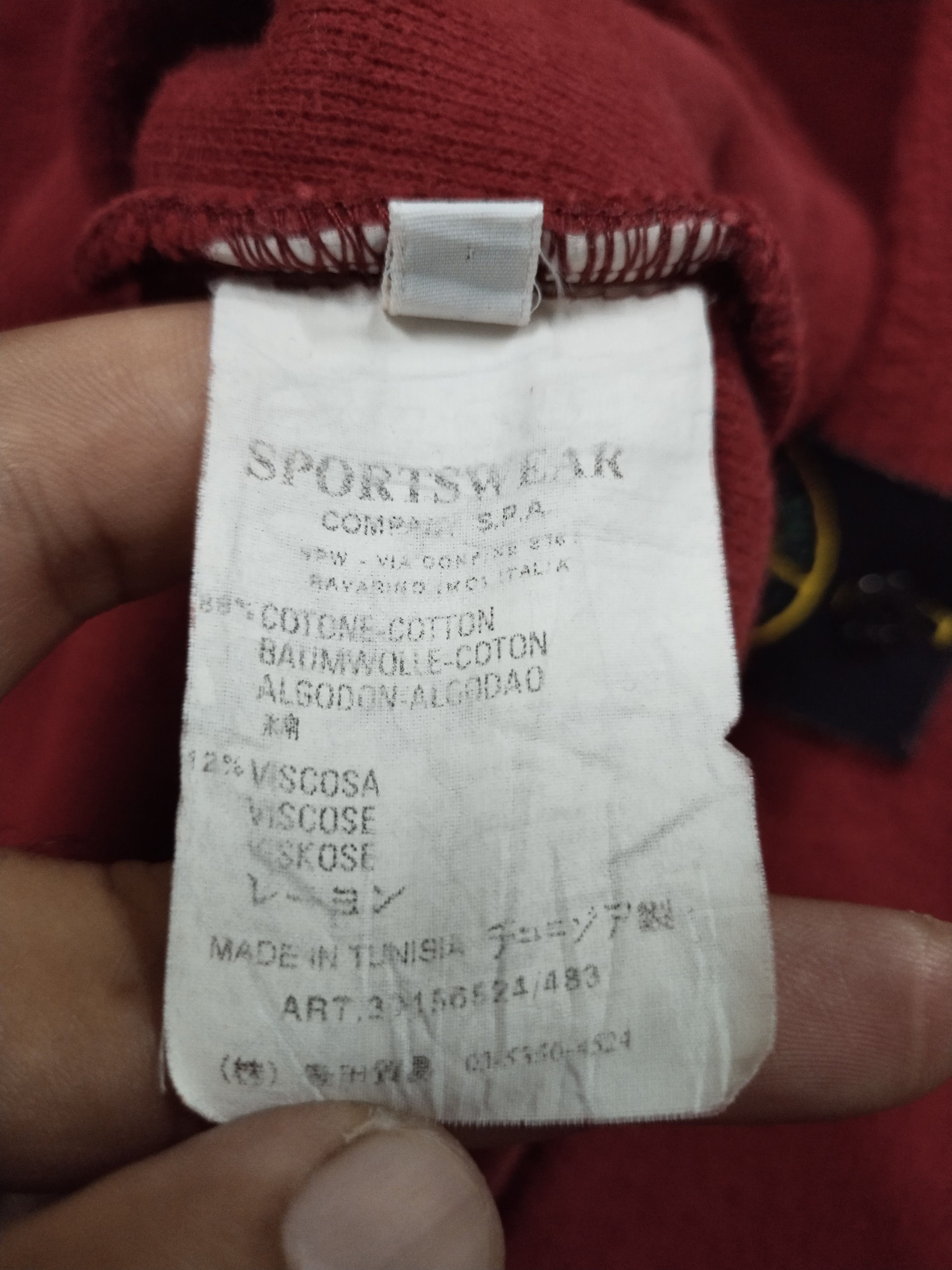 Stone Island Vintage 90's Stone Island Half Zipper Lampo Sweatshirt Size US S / EU 44-46 / 1 - 20 Thumbnail