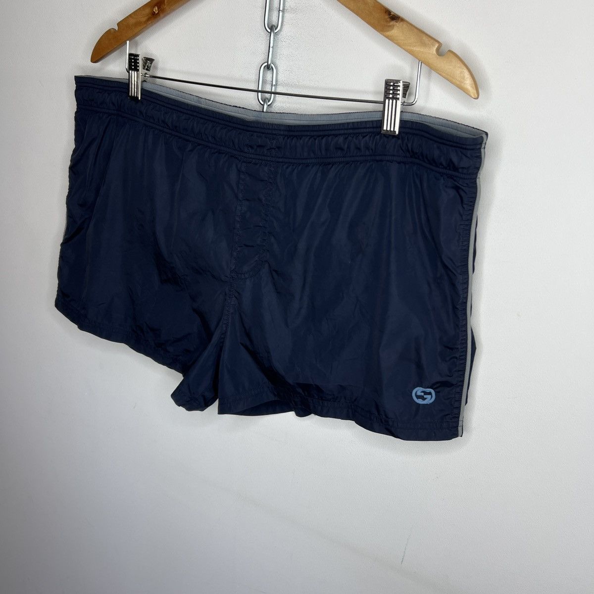 Gucci Gucci GG nylon swim shorts (Navy) Size US 36 / EU 52 - 2 Thumbnail