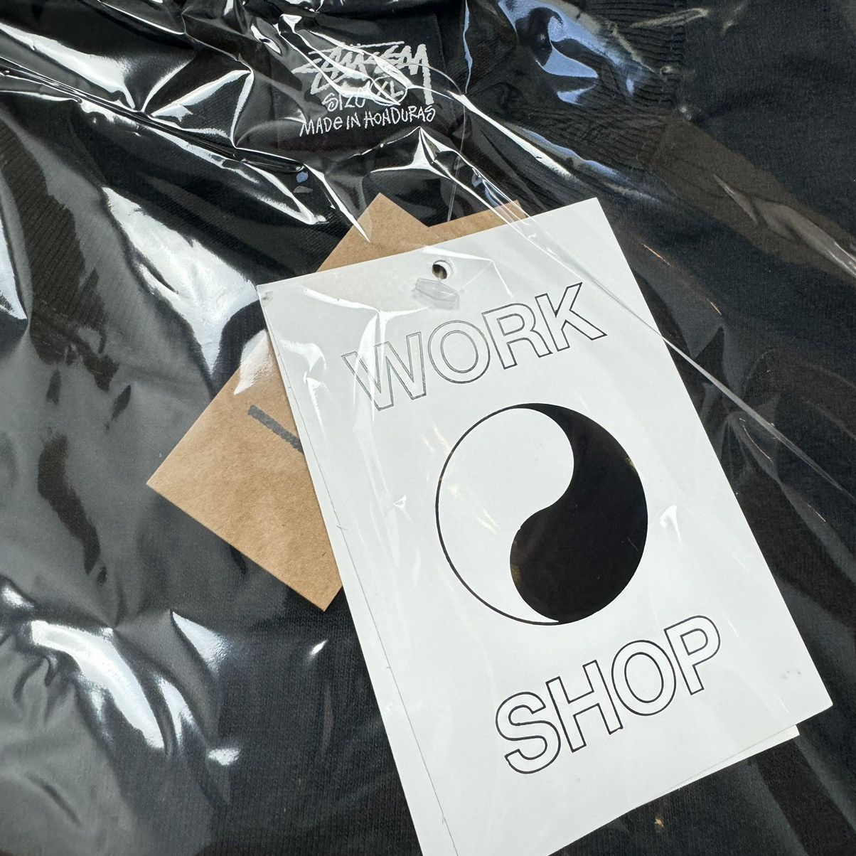 Our Legacy × Stussy Stussy Our Legacy Ol. Swirl Pig Dyed Tee Black Size XL Size US XL / EU 56 / 4 - 6 Thumbnail
