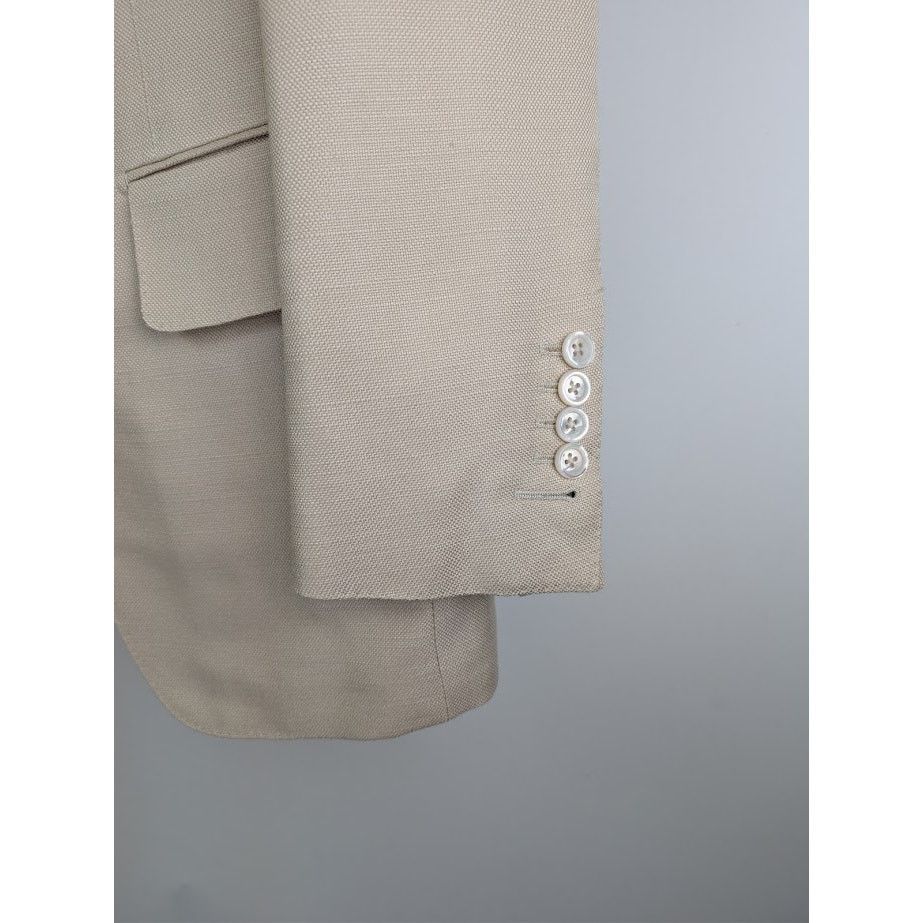 Tom Ford o1rshd1 Blazer Jacket in Cream Size US M / EU 48-50 / 2 - 6 Thumbnail