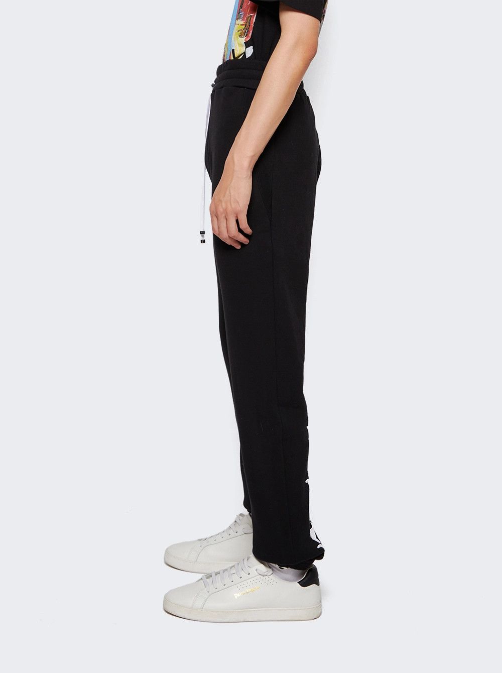 Amiri o1gr1nt0426 Wes Lang Solar Kings Sweatpants & Joggers Black Size US 34 / EU 50 - 3 Thumbnail
