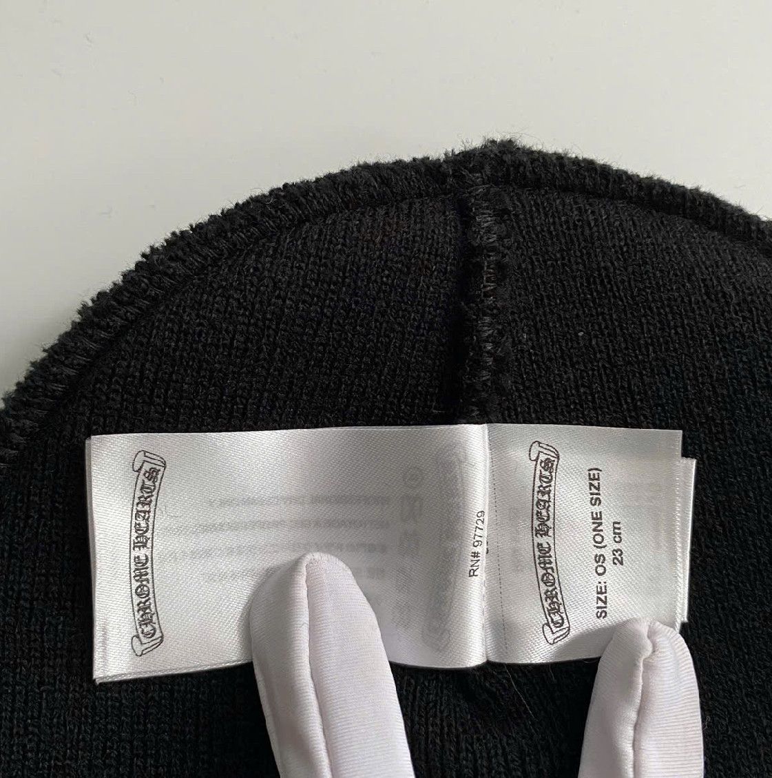 Chrome Hearts CHROME HEARTS classic beanie black Size ONE SIZE - 7 Thumbnail