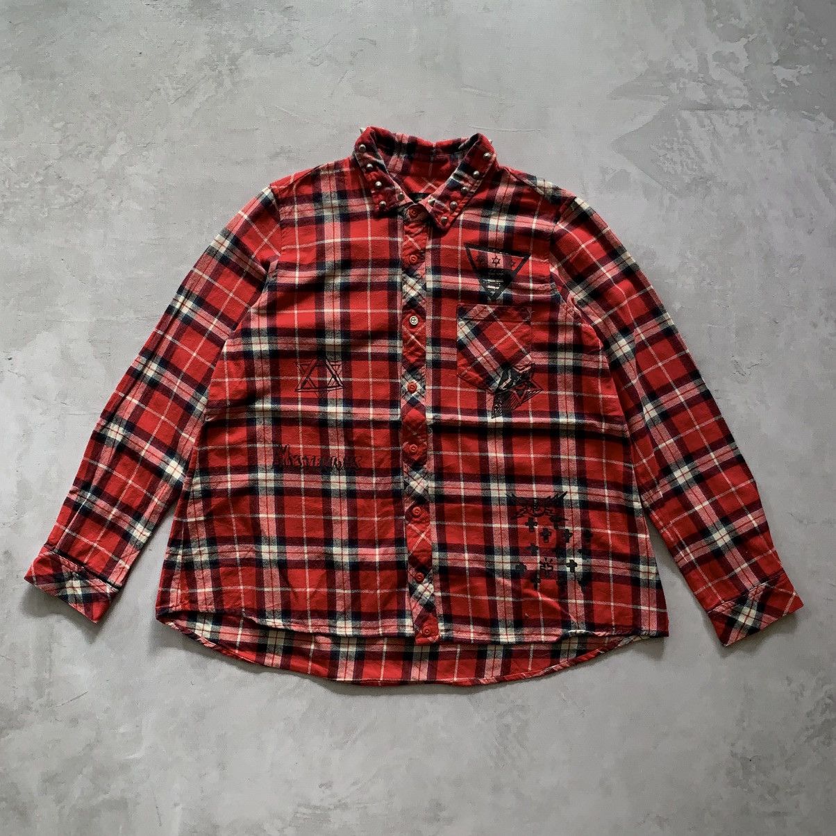Japanese Brand World Wide Love Japanese Brand Women Flannel Shirt Size M / US 6-8 / IT 42-44 - 1 Thumbnail