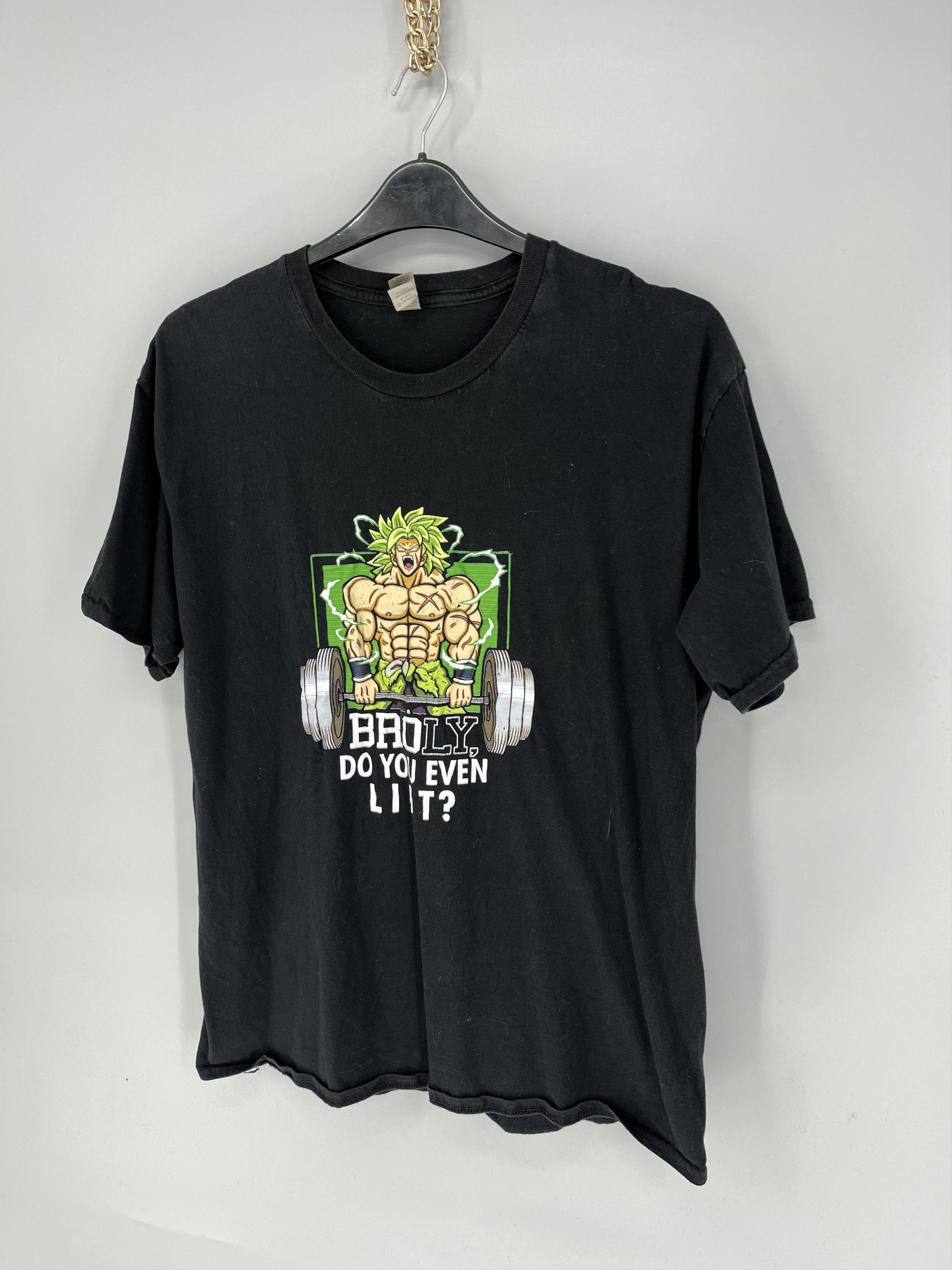 Anime Dragon Ball Super Saiyan Legend Broly Gym Do You Even Lift Size US XXL / EU 58 / 5 - 3 Thumbnail