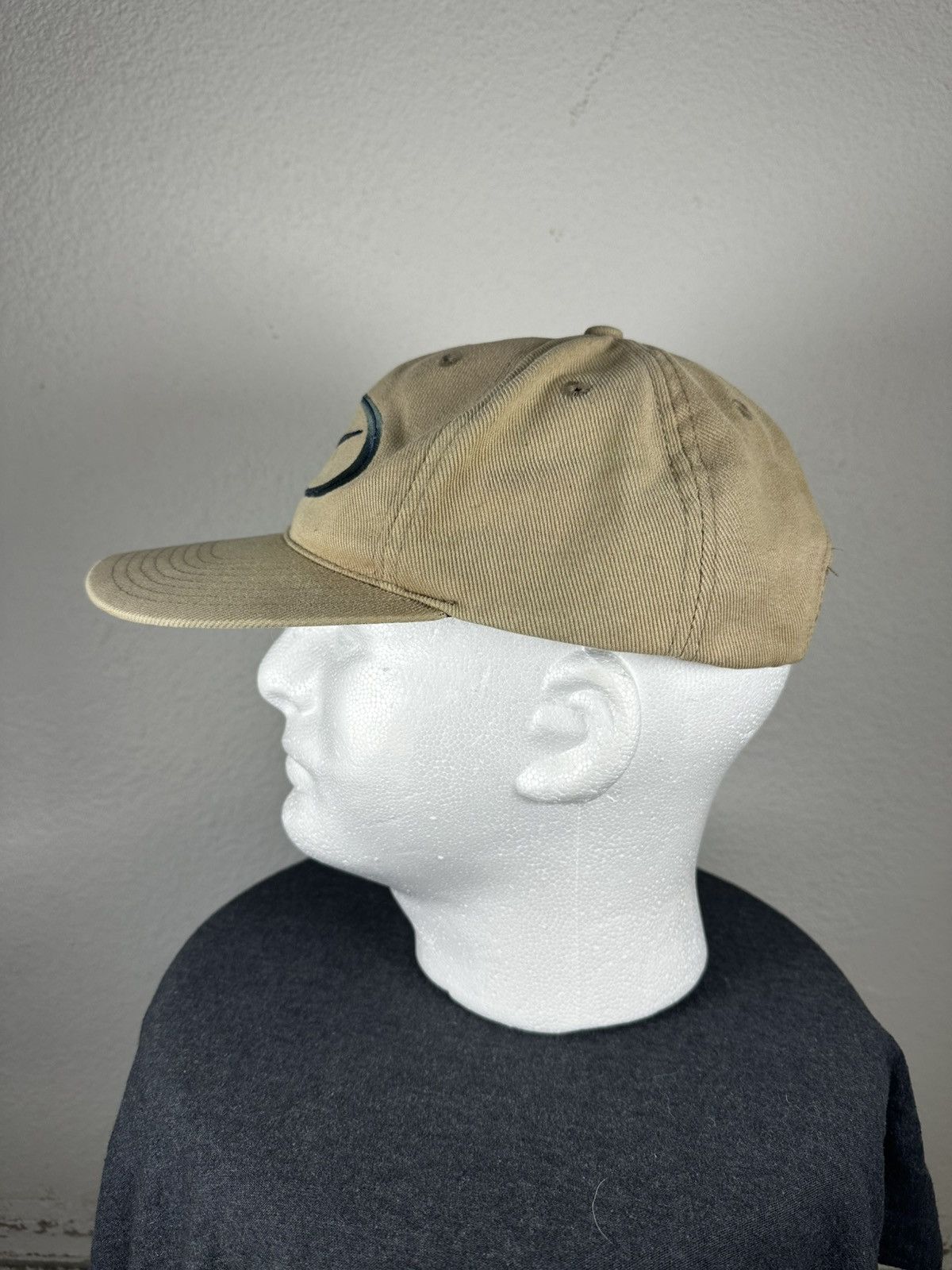 Nike 90s Nike embroidered brown hat Size ONE SIZE - 4 Thumbnail