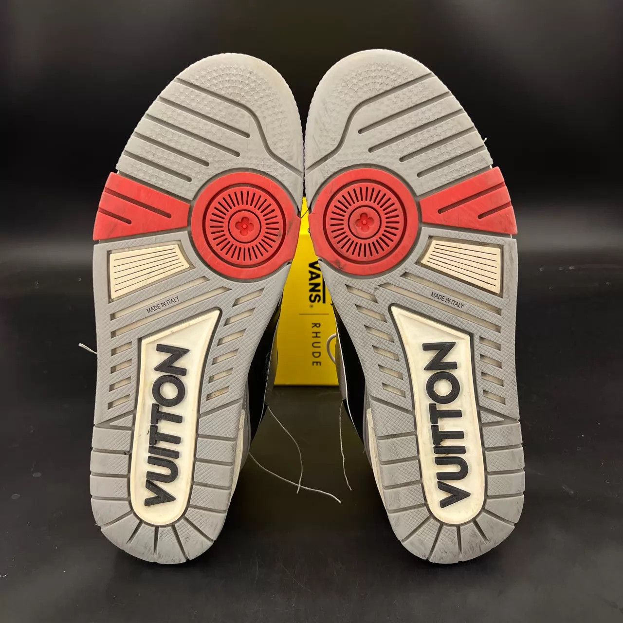Louis Vuitton LV Trainer Show yellow red size 8 CH6355 Size US 9 / EU 42 - 6 Thumbnail