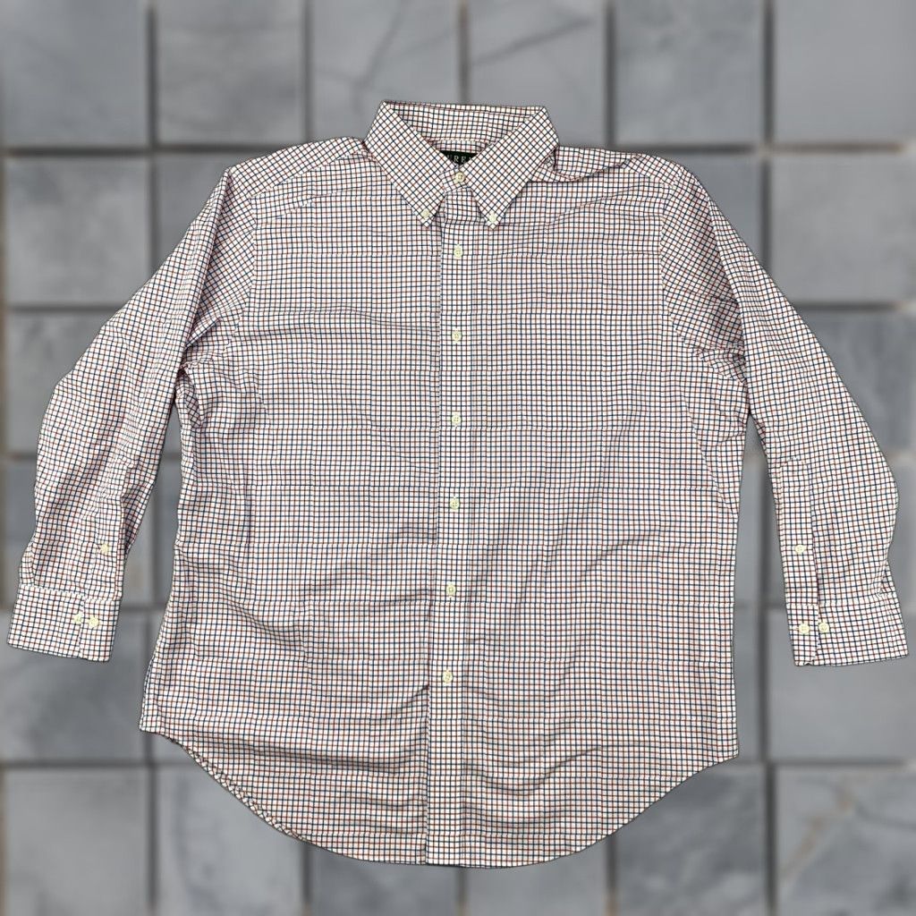 Ralph Lauren Lauren Ralph Lauren Dress Shirt Mens 17 32 / 33 Classic Fit Non Iron Long Sleeve Size 46R - 1 Thumbnail