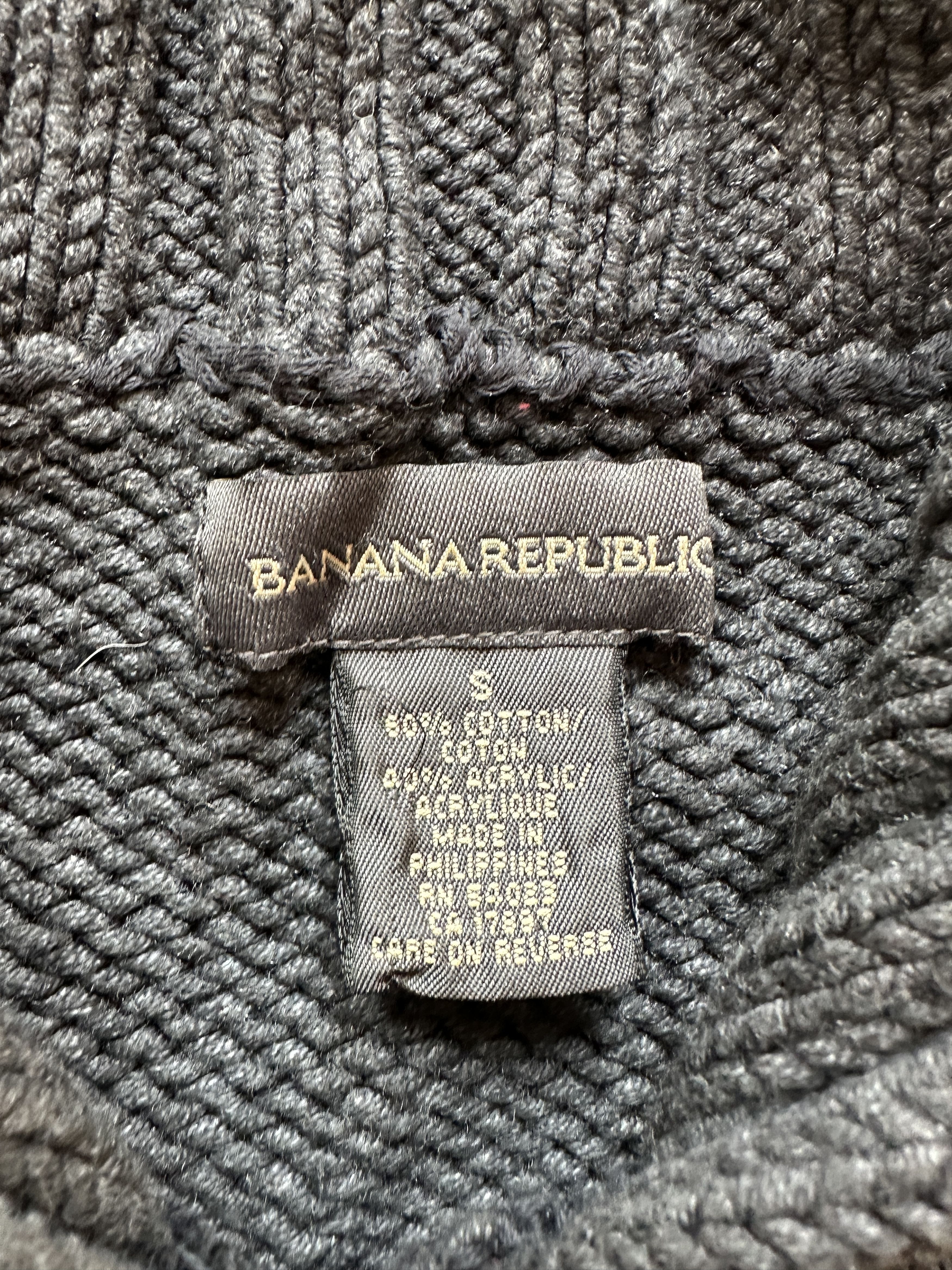 Banana Republic Vintage Banana Republic chunky-knit, button-up cardigan Size M / US 6-8 / IT 42-44 - 5 Thumbnail