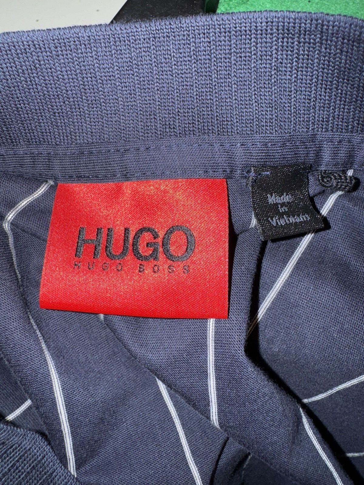 Hugo Boss HUGO BOSS STRIPED LONG SLEEVE T SHIRT Size US L / EU 52-54 / 3 - 4 Thumbnail