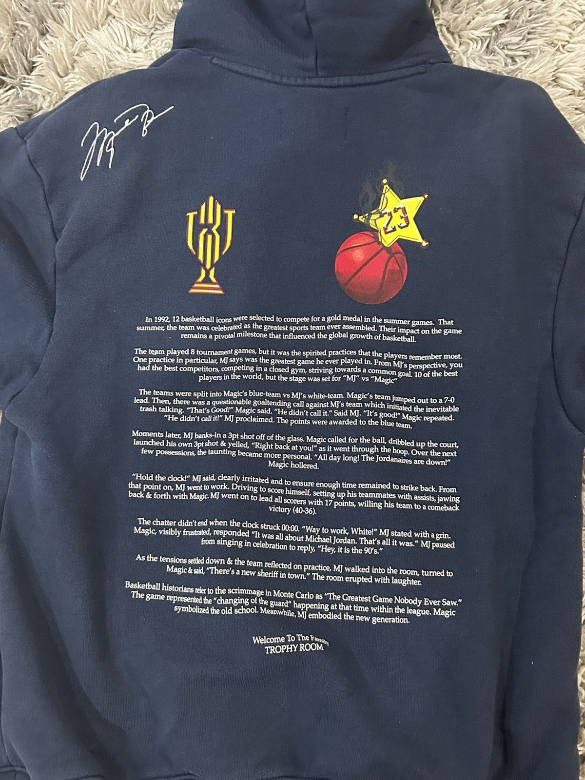 Jordan Brand Trophy Room x Air Jordan Hoodie Size US M / EU 48-50 / 2 - 5 Thumbnail