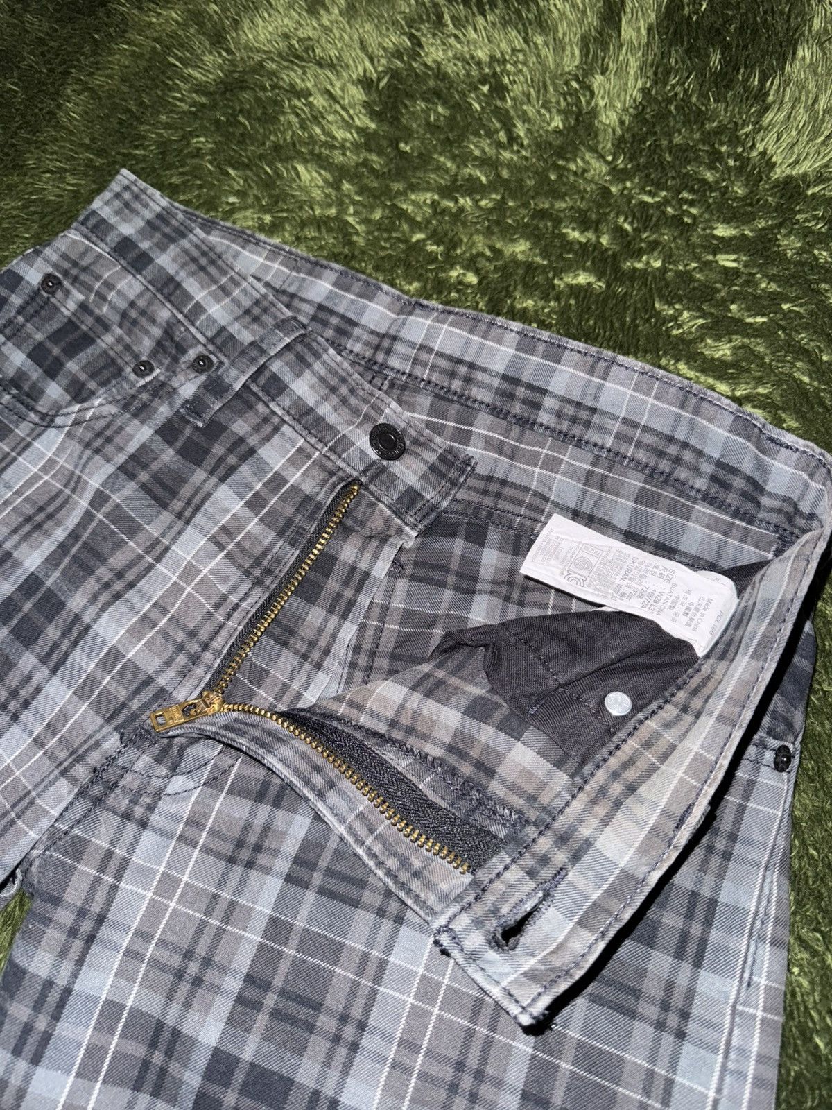 Levi's [W28/L33] Levi’s 505 Plaid Check Black Label Cotton Pants Size US 28 / EU 44 - 3 Thumbnail