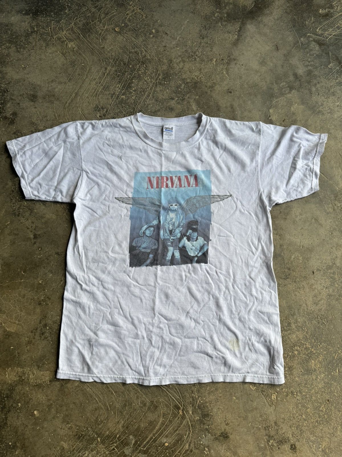 Vintage Vintage Nirvana Tee 2004 Size US L / EU 52-54 / 3 - 4 Thumbnail