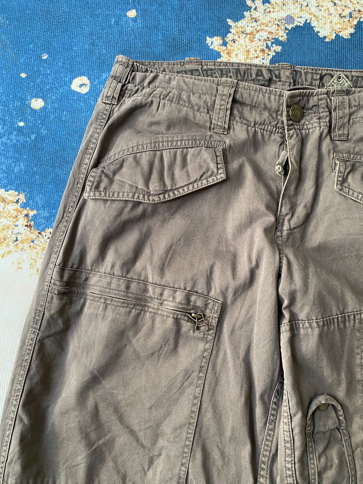 Freeman T. Porter × Japanese Brand 2000s - Freeman T.Porter Multipocket Cargo Pant Size US 32 / EU 48 - 12 Thumbnail