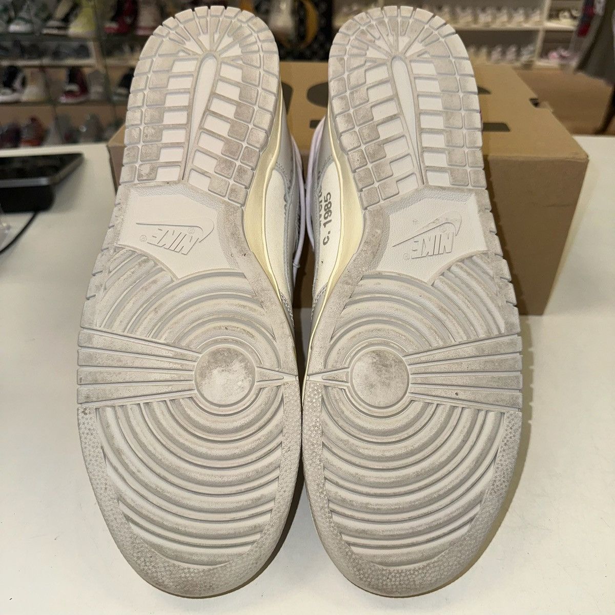 Nike × Off-White × Virgil Abloh Size 15 -Nike Off-White x Dunk Low Lot 03 of 50 - DM1602-118 Size US 15 / EU 48 - 5 Thumbnail