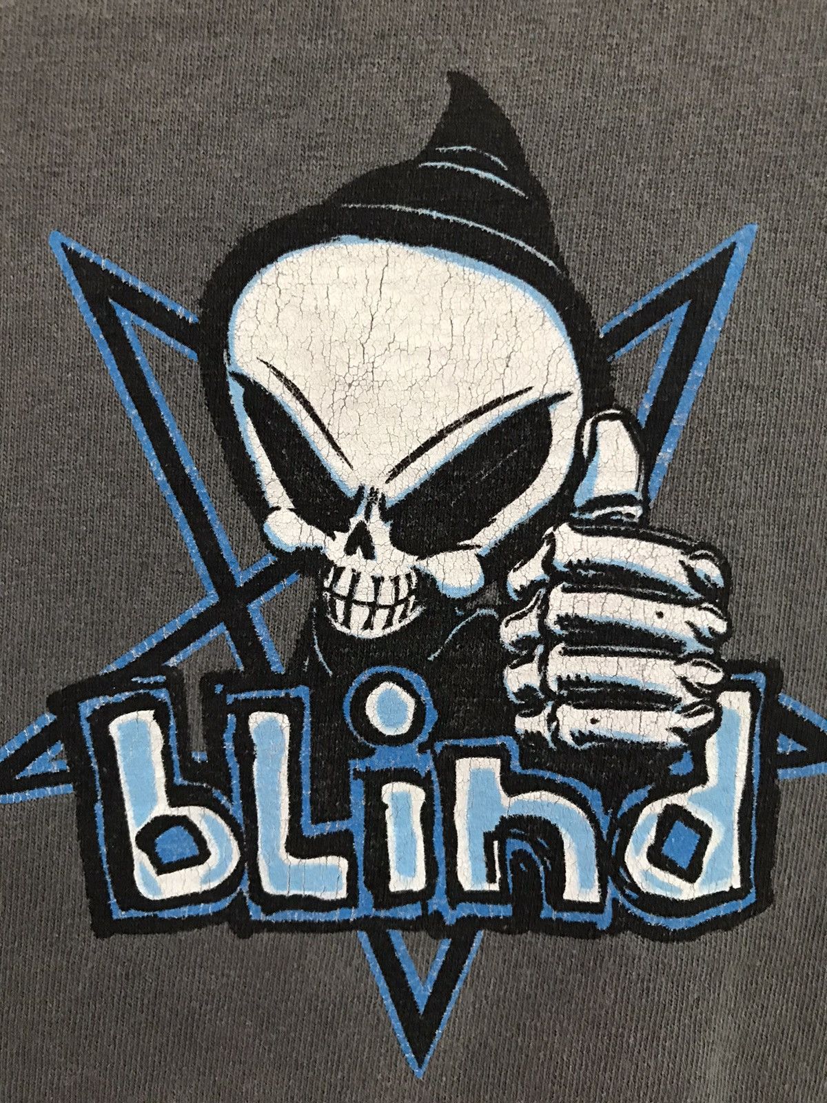 Hook-Ups Vintage Blind Skateboards OG Reaper T-Shirt Size US L / EU 52-54 / 3 - 5 Thumbnail