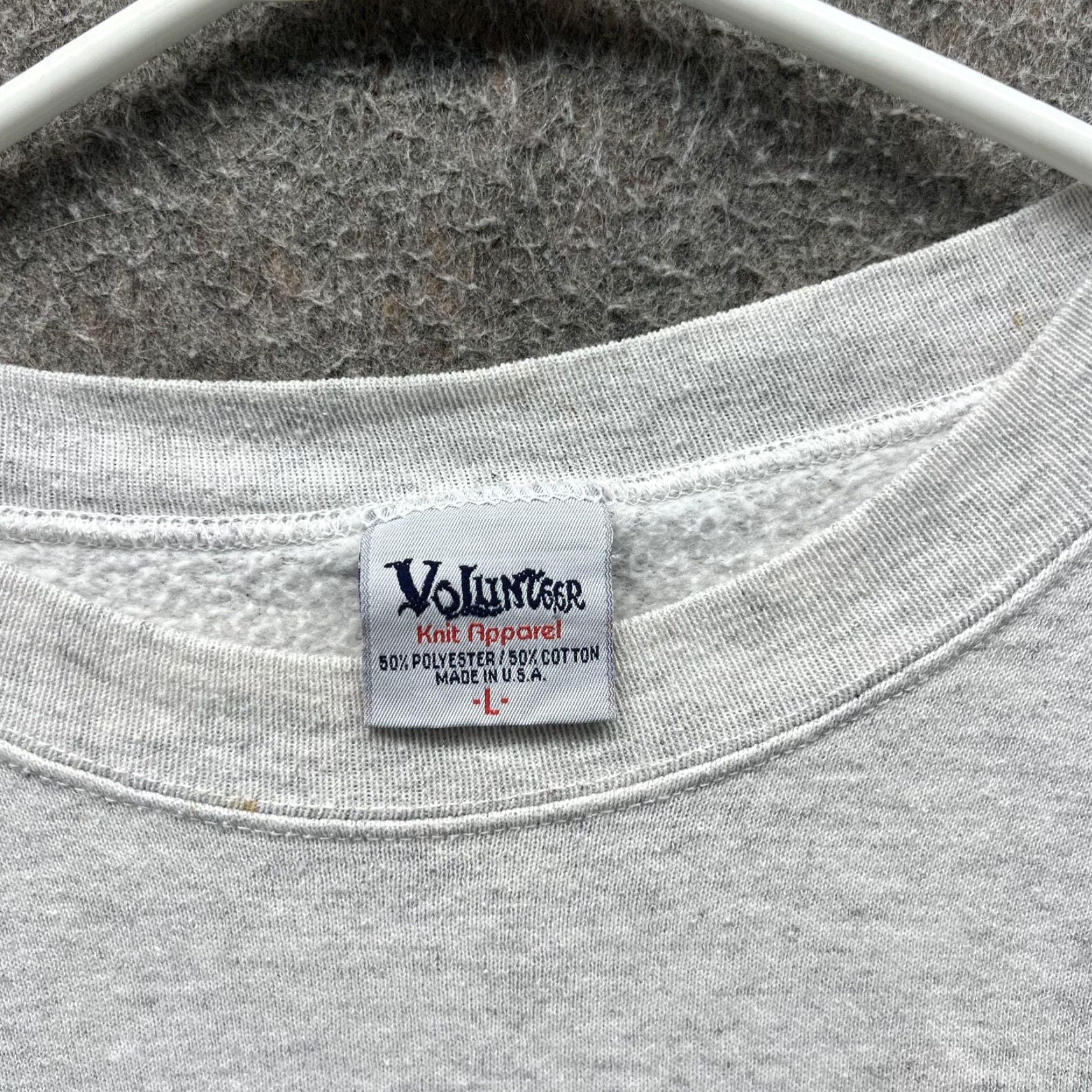 Vintage VINTAGE Volunteer Knit Apparel Sweatshirt Men L Gray TSU 90s Homecoming TSU Tiger Graphic Print Size US L / EU 52-54 / 3 - 2 Thumbnail